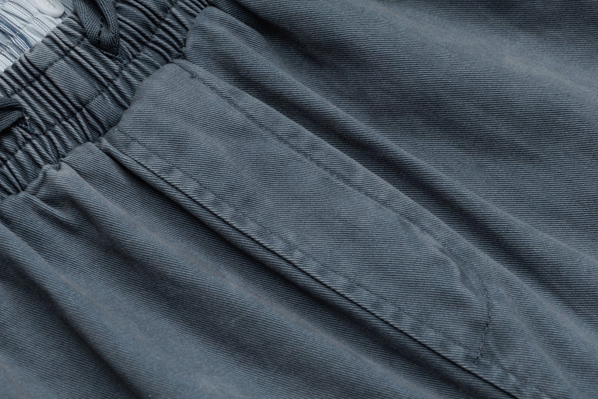 OVDY Layered-Waist Distressed Straight-Leg Pants-Pants-Blue-S-Free Shipping Leatheretro