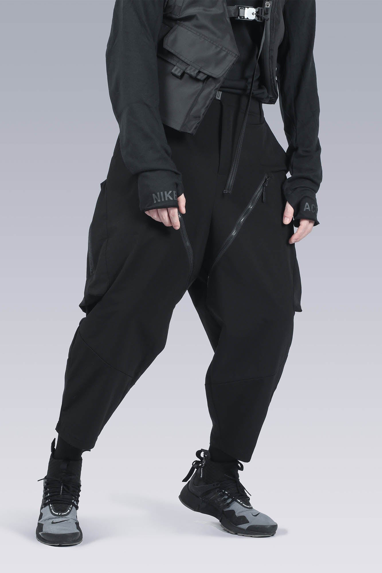 SILENSTORM Utility Multi-Pocket Harem Pants-Pants-S-Free Shipping Leatheretro