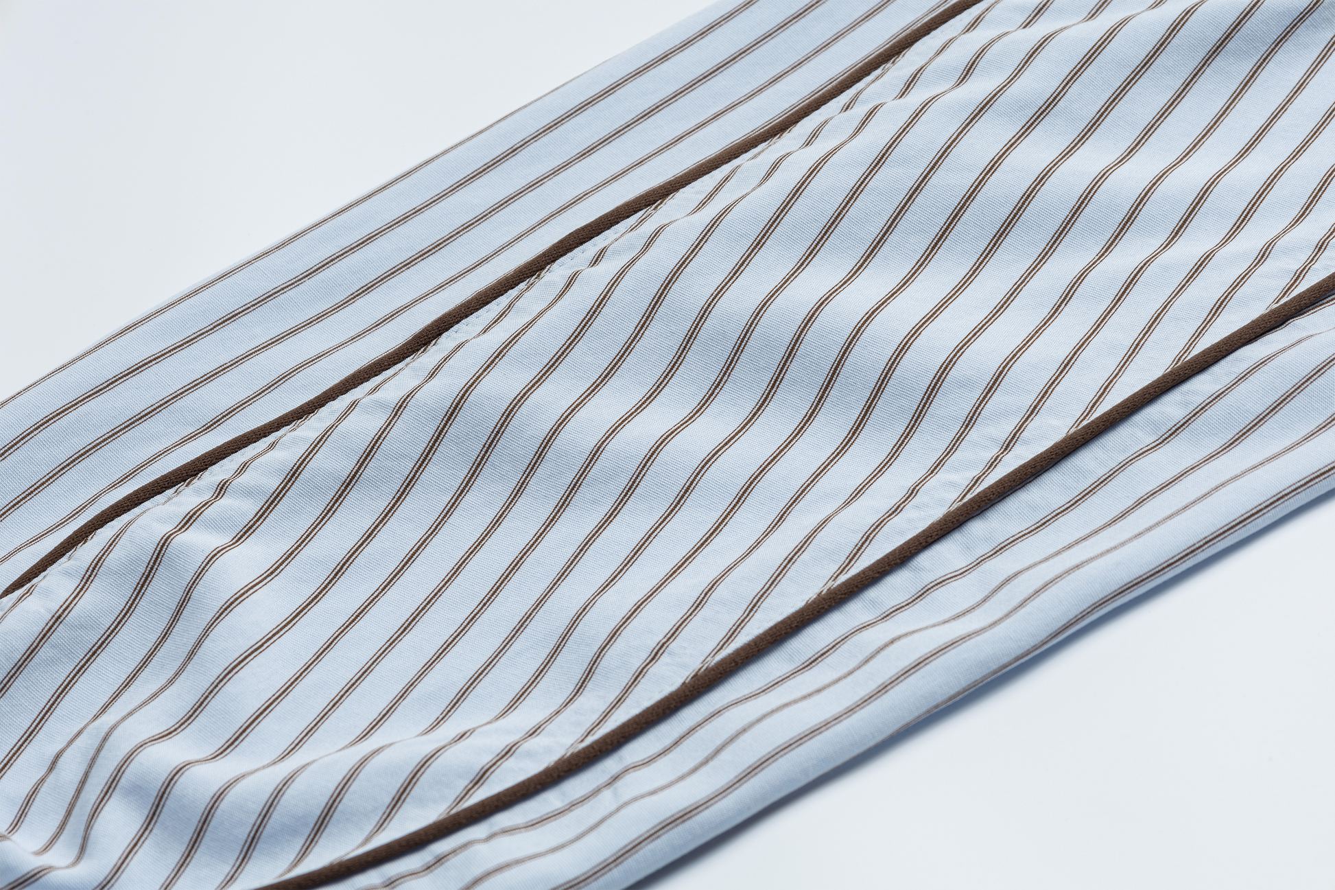 OVDY Minimal Stripe Long-Sleeve Shirt-Shirt-S-Blue-Free Shipping Leatheretro