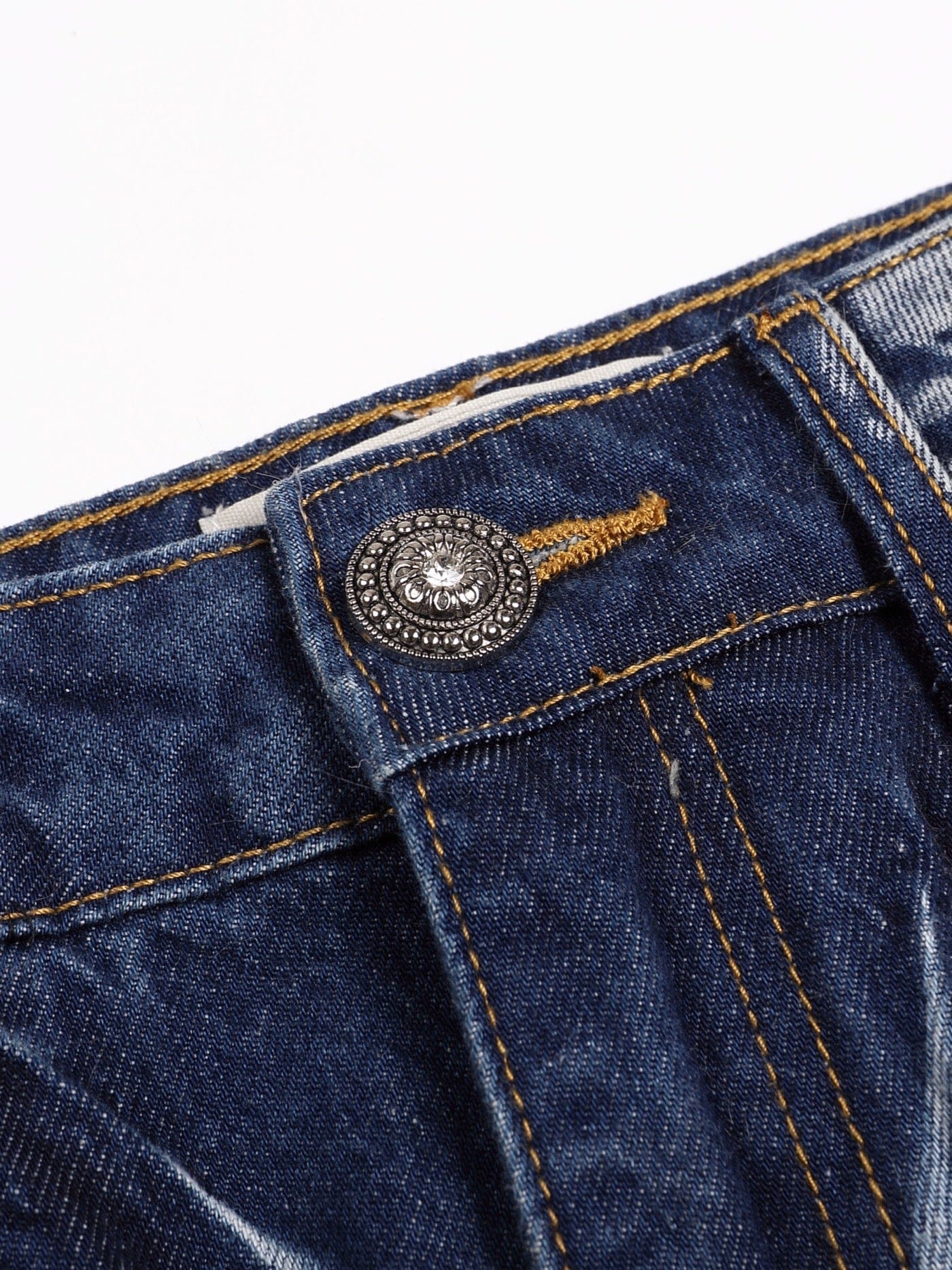 DND4DES Faux Fur Spliced Jeans-Jeans-S-Free Shipping Leatheretro