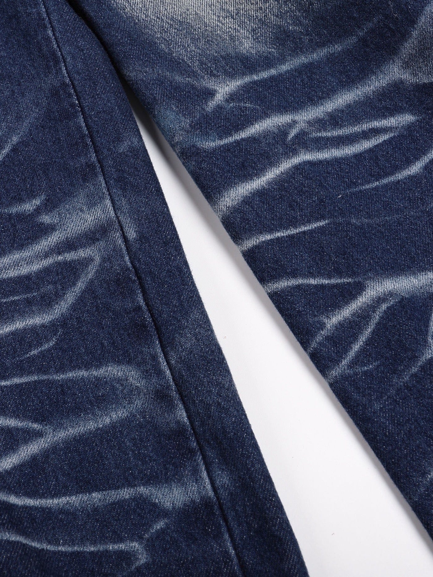 DND4DES Faux Fur Spliced Jeans-Jeans-S-Free Shipping Leatheretro