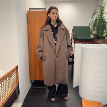 MIICHOUS Floral Embroidered Detachable Liner Overcoat-Jacket-S-Brown-Free Shipping Leatheretro