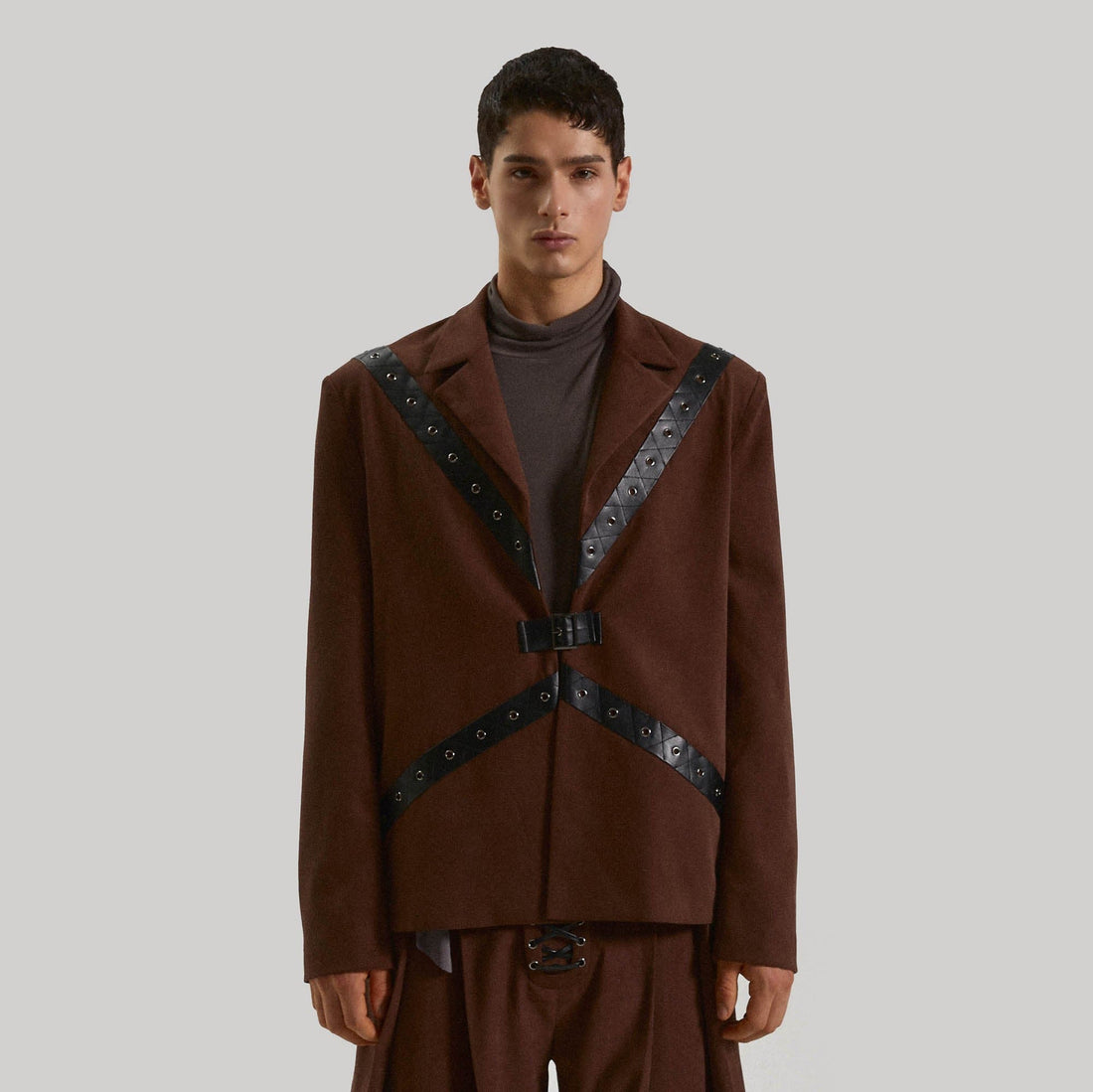 KADAKADA The Bondage Blazer-Jacket-M-Free Shipping Leatheretro