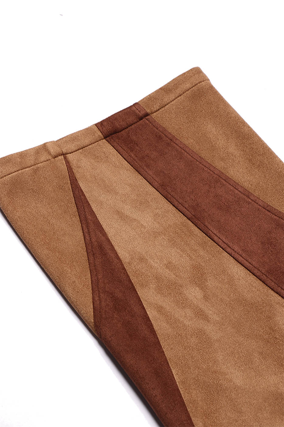 RELABEL Deconstructed Faux-Suede Pants-Pants-S-Free Shipping Leatheretro