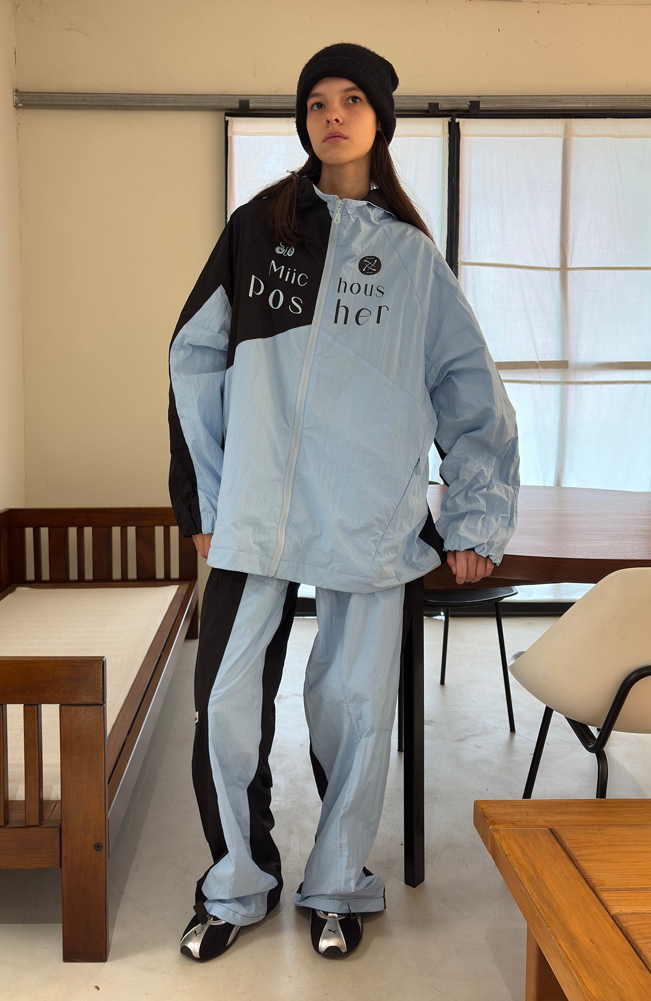 MIICHOUS Contrast Panel Detachable Liner Ski Jacket-Jacket-S-Normal-Free Shipping Leatheretro