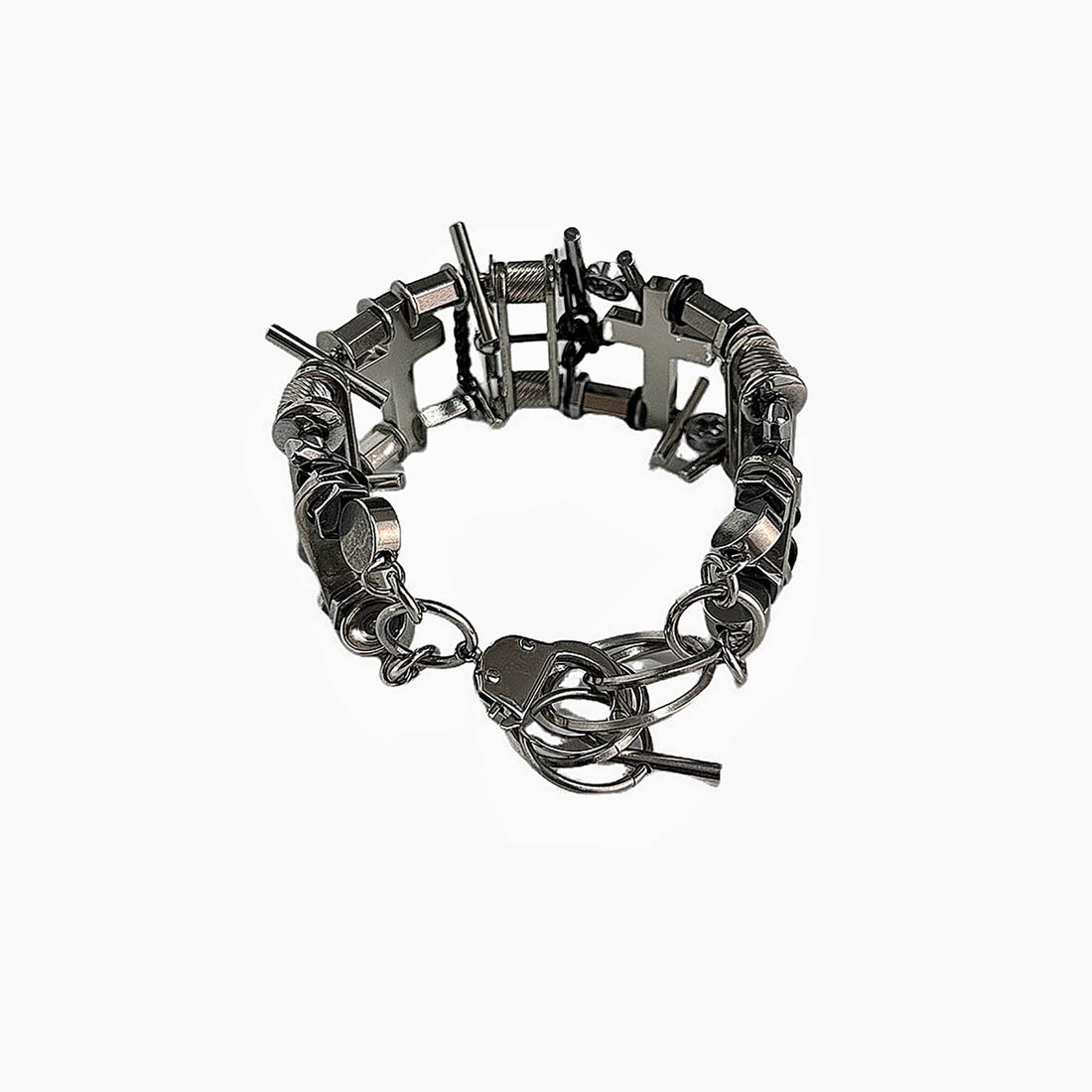 ILLUSORY Neo Era Cross Bracelet-Bracelet-Regular-Free Shipping Leatheretro