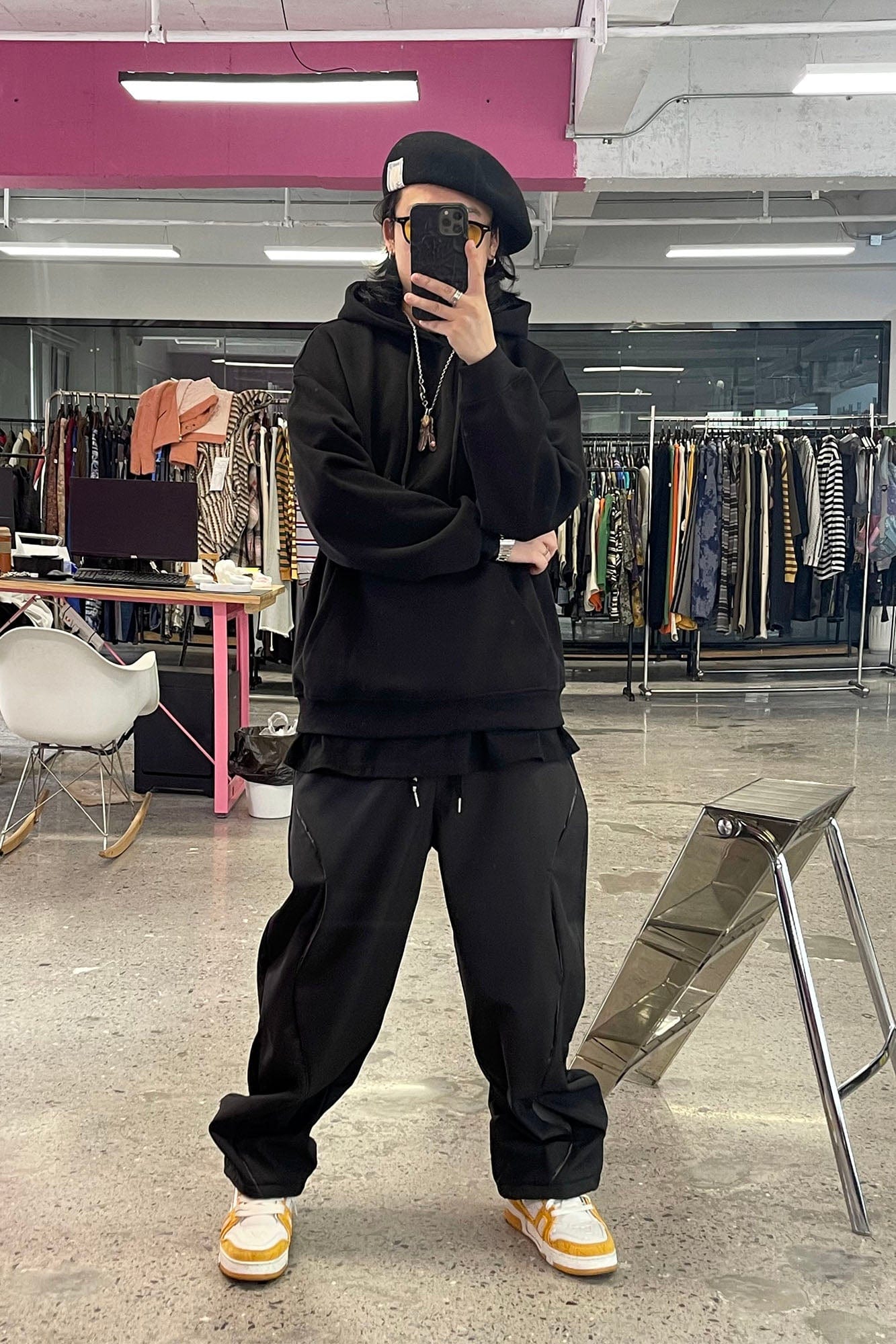 ME DA IGUAL Fleece-Lined Paneled Drawstring Pants-Pants-M-Free Shipping Leatheretro