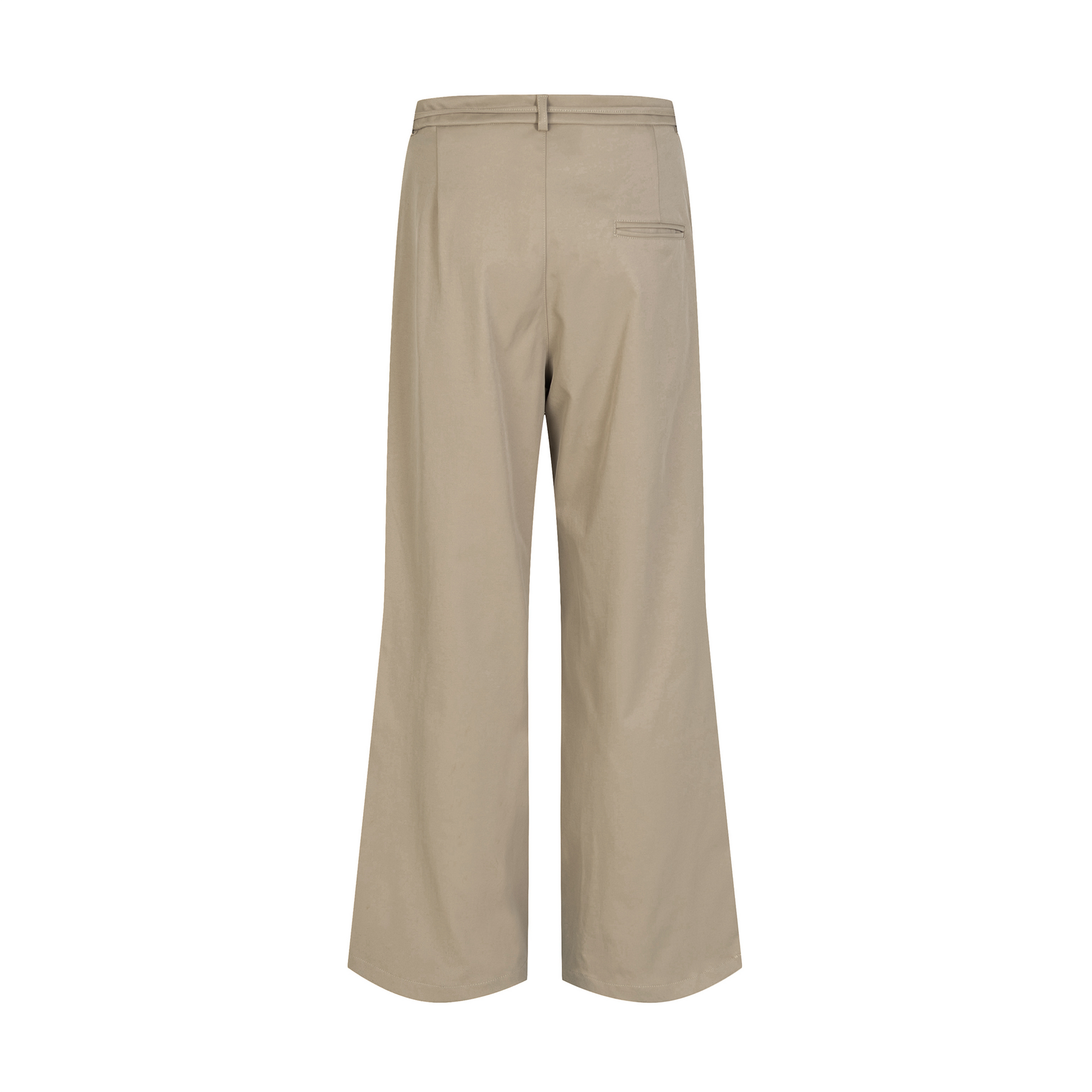 OVDY Pleated Textured Wide-Leg Pants-Pants-S-Black-Free Shipping Leatheretro