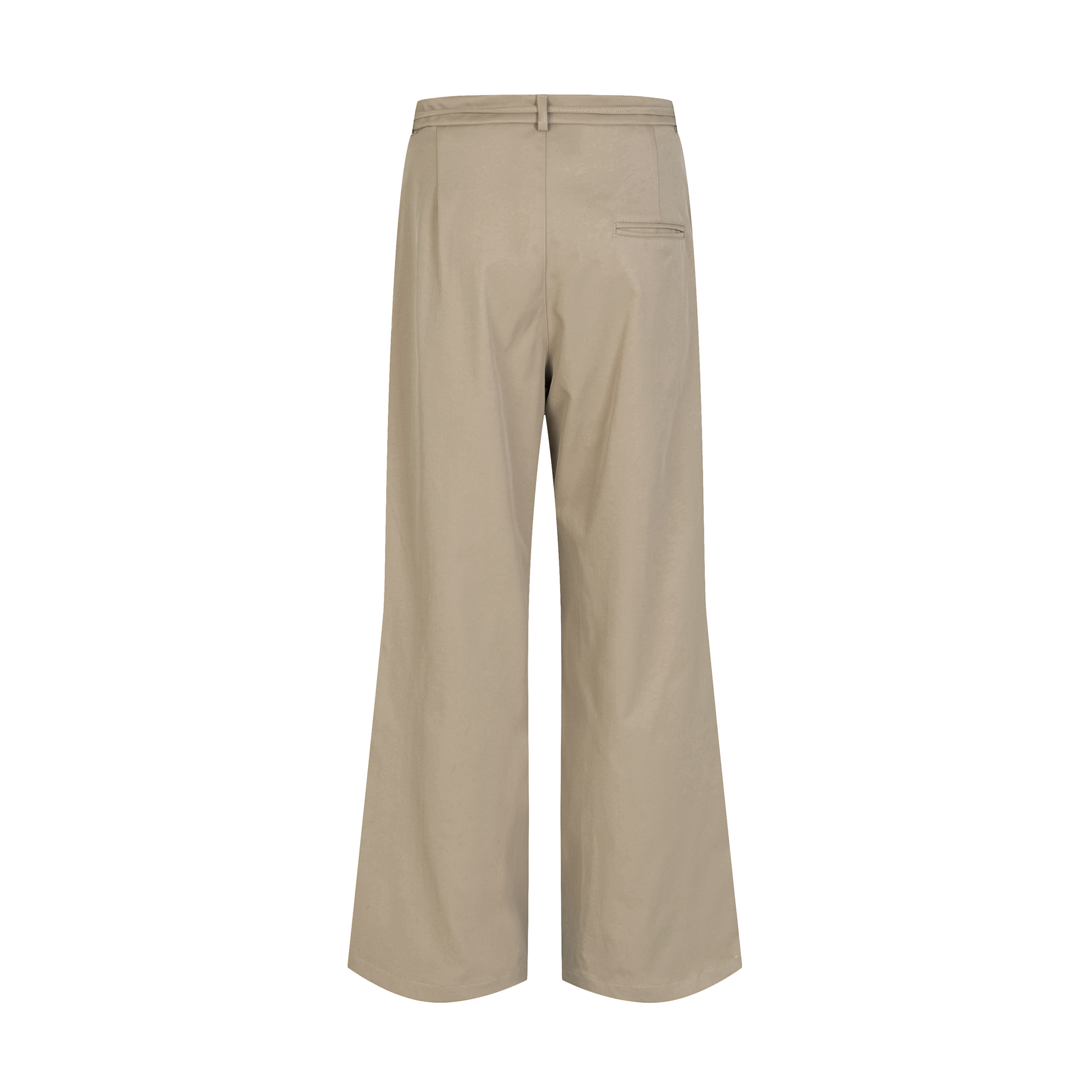 OVDY Pleated Textured Wide-Leg Pants-Pants-S-Black-Free Shipping Leatheretro