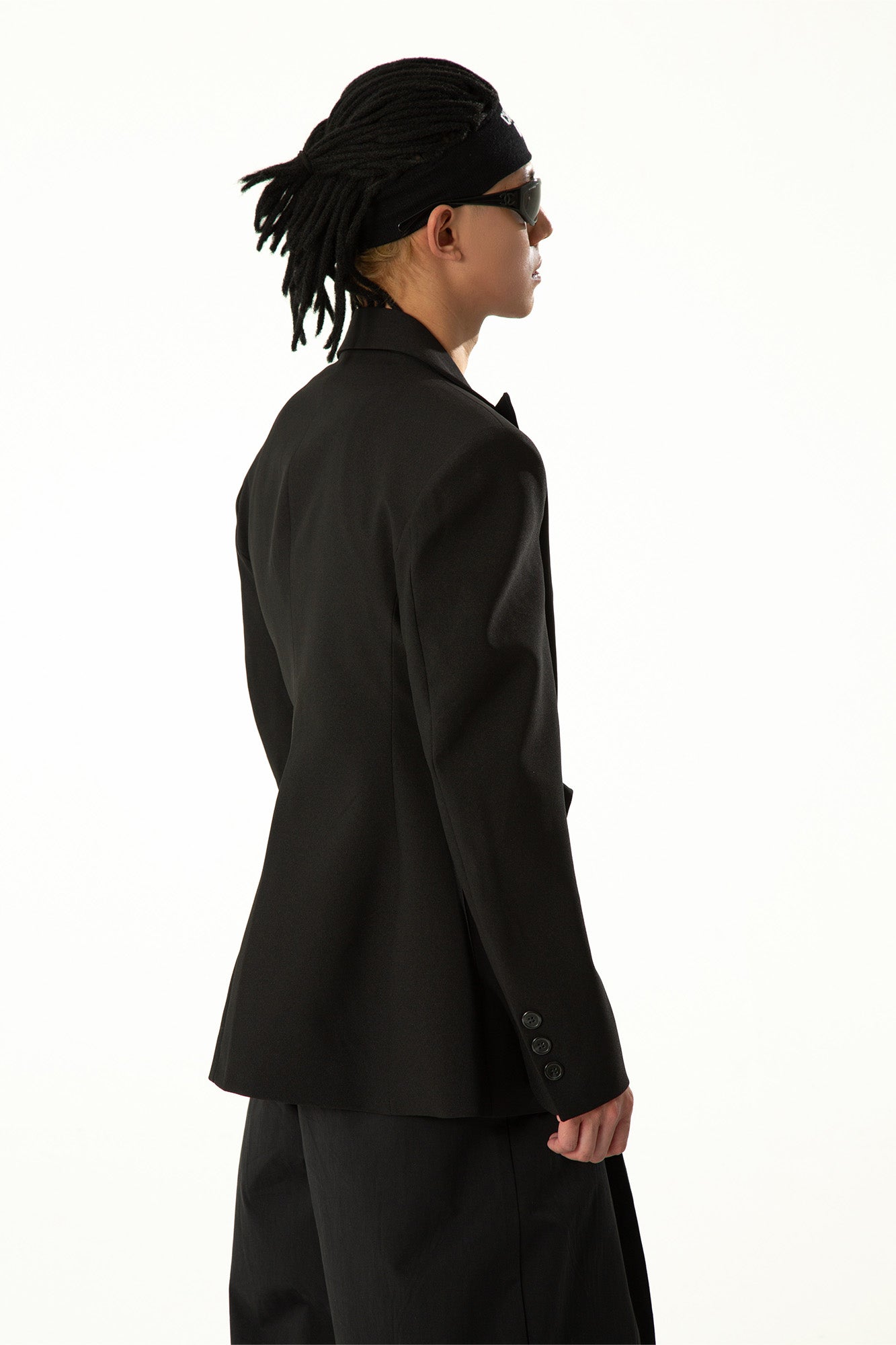 CLP Chic Draped Sash Waist Blazer-Jacket-S-Free Shipping Leatheretro