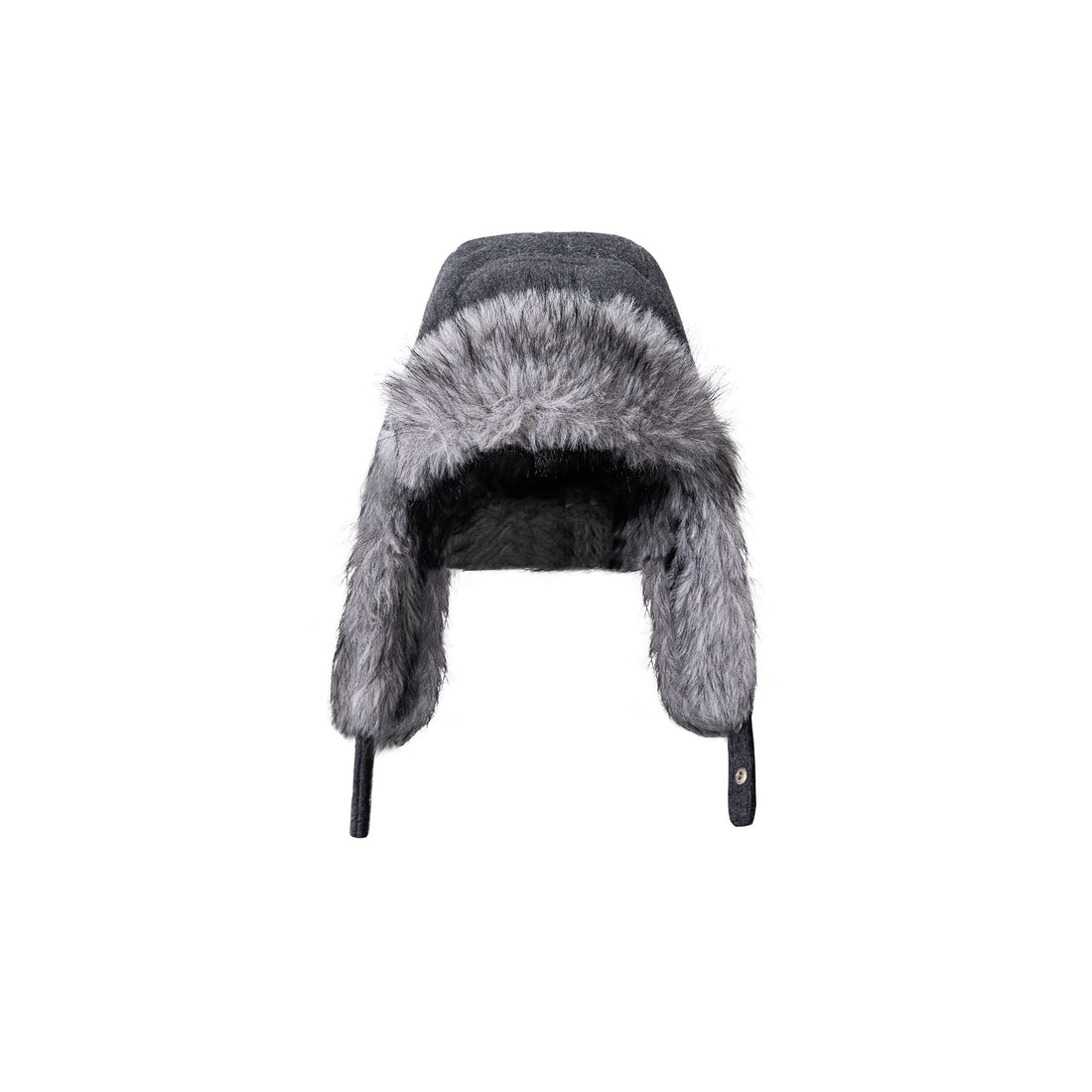 CATSSTAC Faux-Fur Aviator Hat-Hat, Cap, Beanie-Light Gray-Free Shipping Leatheretro