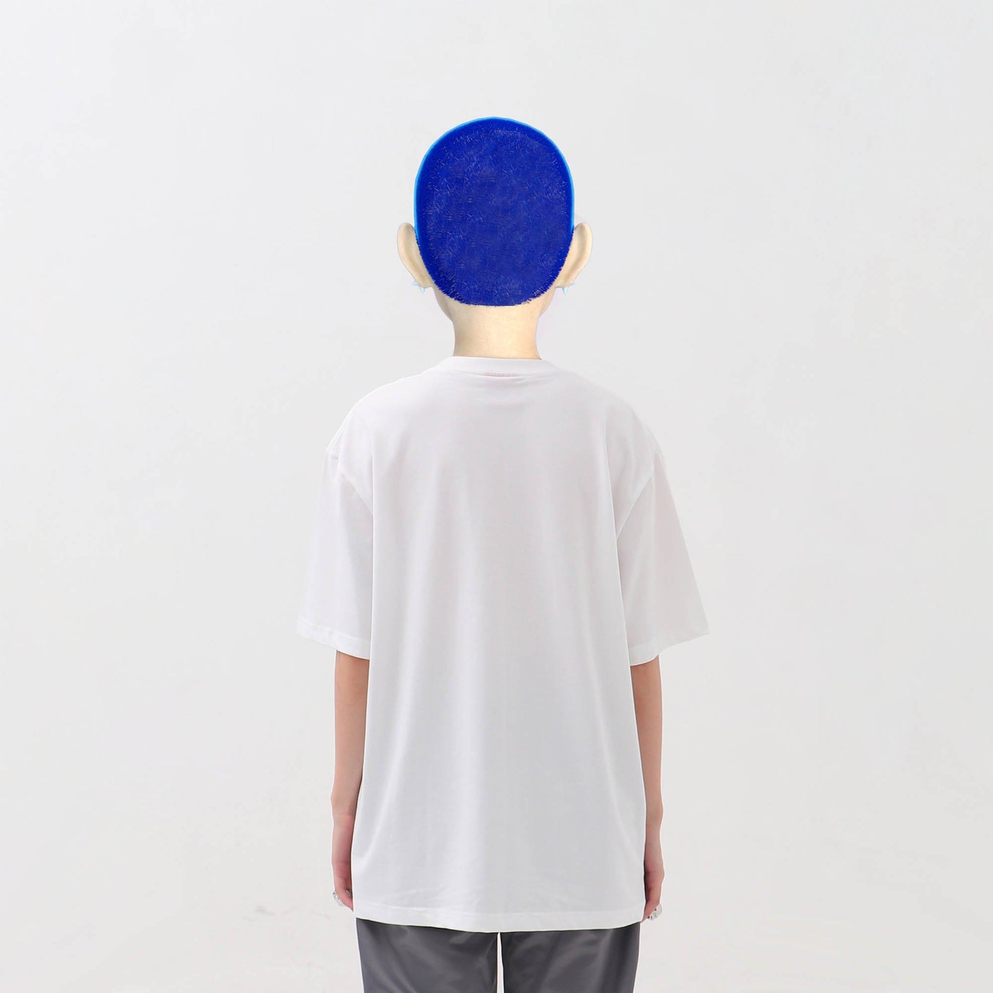 EMBRYO The Face Graphic T-Shirt White-T Shirt-M-Free Shipping Leatheretro