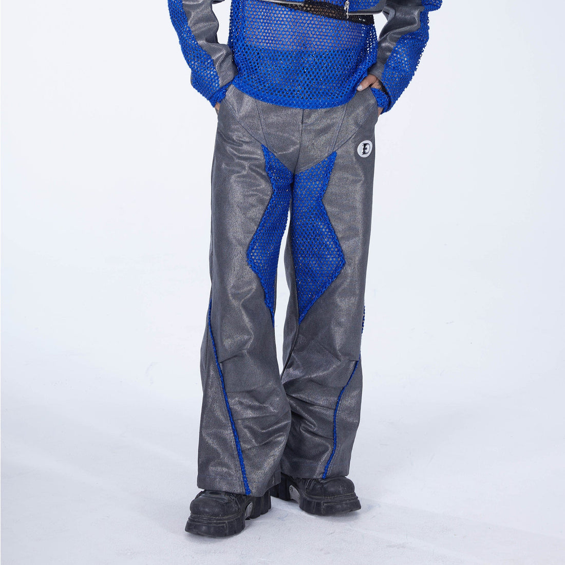 EMBRYO Deconstructed Reversible Pants-Pants-M-Free Shipping Leatheretro