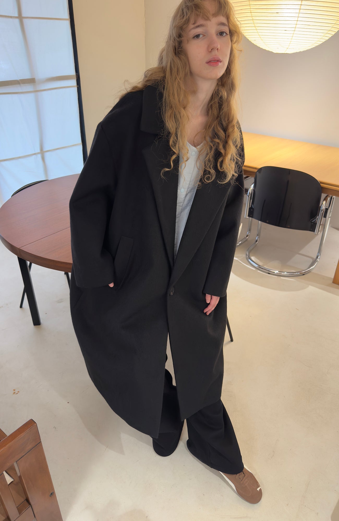 MIICHOUS Floral Embroidered Detachable Liner Overcoat-Jacket-S-Brown-Free Shipping Leatheretro