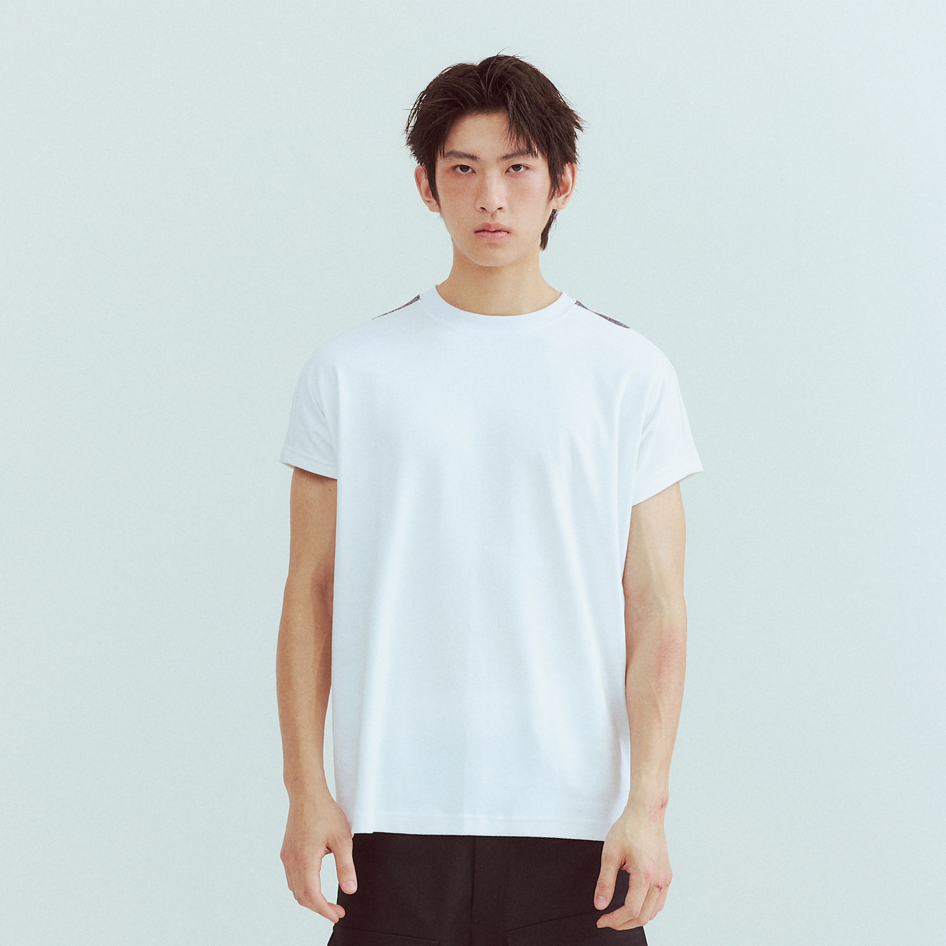 KADAKADA Sculptural Corset Graphic T-Shirt-T Shirt-M (Preorder)-Black-Free Shipping Leatheretro