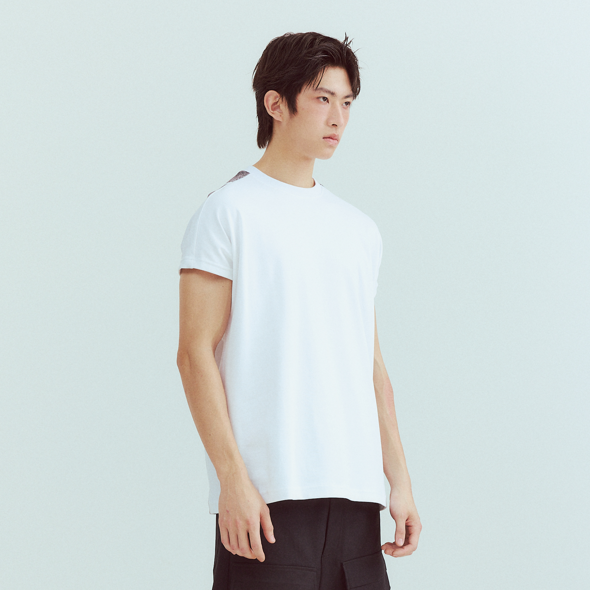 KADAKADA Sculptural Corset Graphic T-Shirt-T Shirt-M (Preorder)-Black-Free Shipping Leatheretro