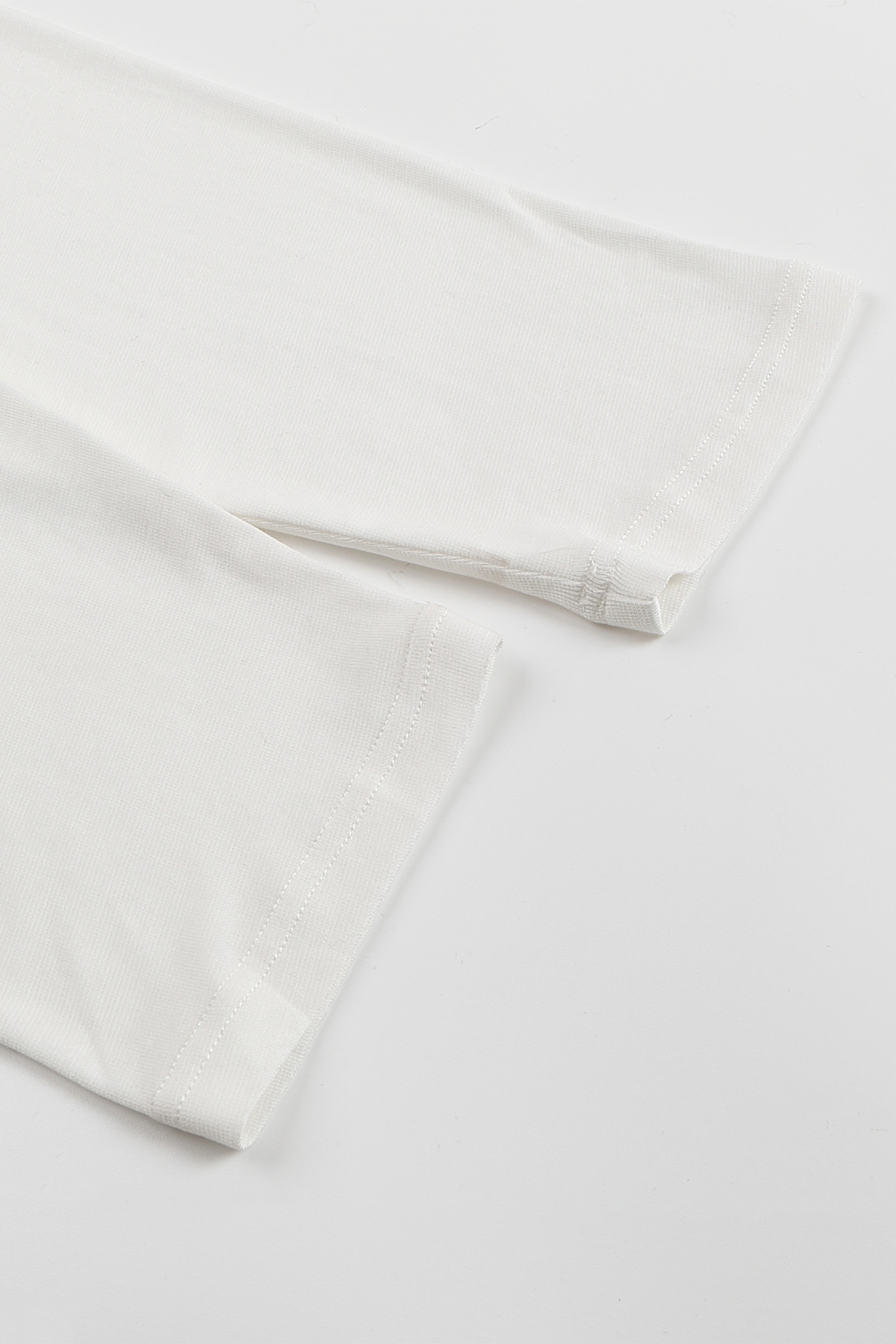WHISTLEHUNTER Lyocell Graphic Long-Sleeve Tee-T Shirt-S (Preorder)-White-Free Shipping Leatheretro