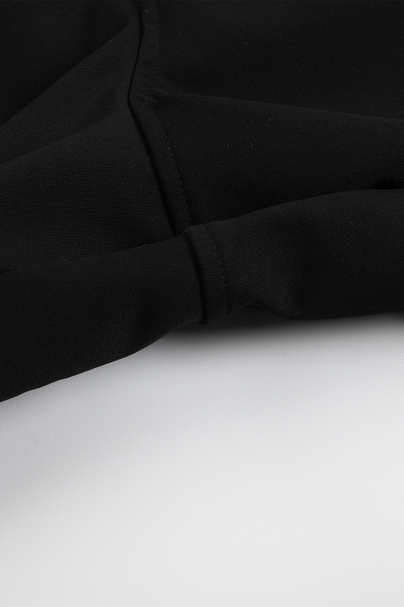 WHISTLEHUNTER Strap-Trim Tailored Trousers-Pants-S (Preorder)-Black-Free Shipping Leatheretro