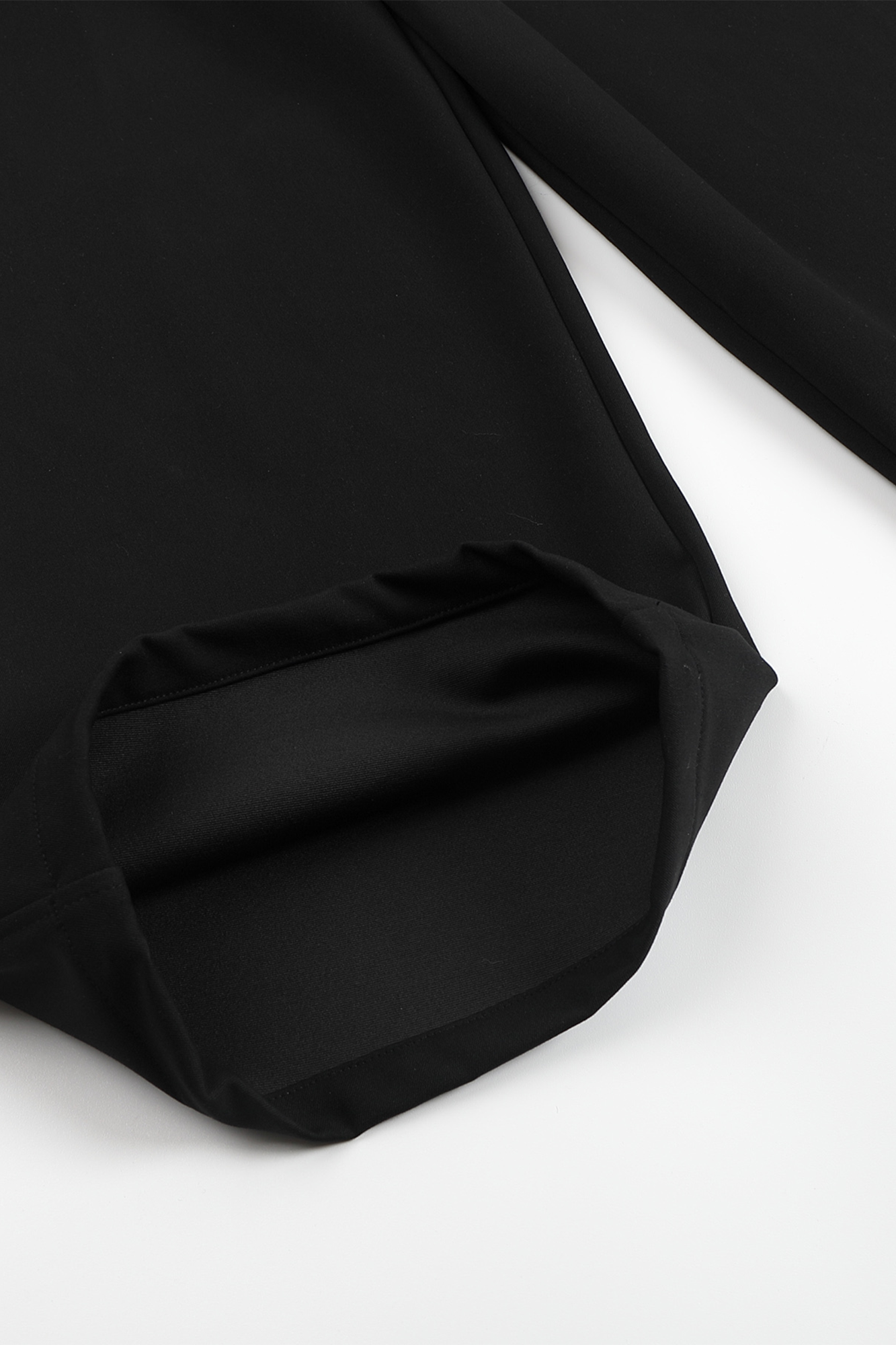 WHISTLEHUNTER Strap-Trim Tailored Trousers-Pants-S (Preorder)-Black-Free Shipping Leatheretro