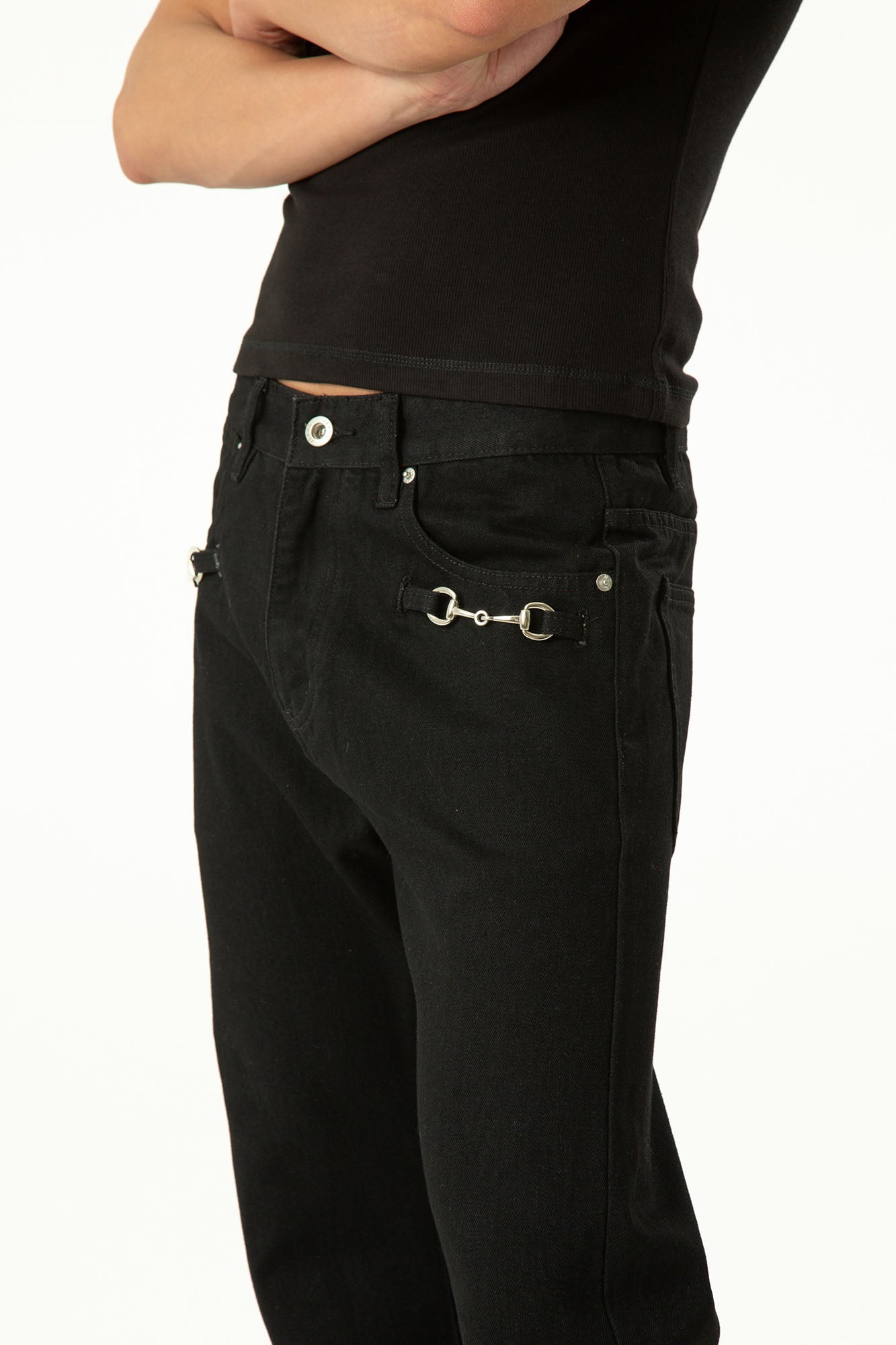 CLP Essential Flared Slim Jeans-Jeans-S-Free Shipping Leatheretro