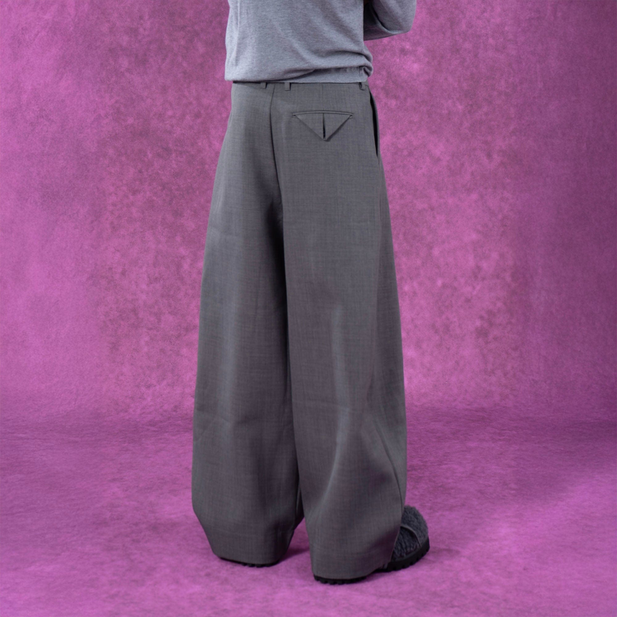 CLP Classical Oversized Trousers-Pants-M-Black-Free Shipping Leatheretro