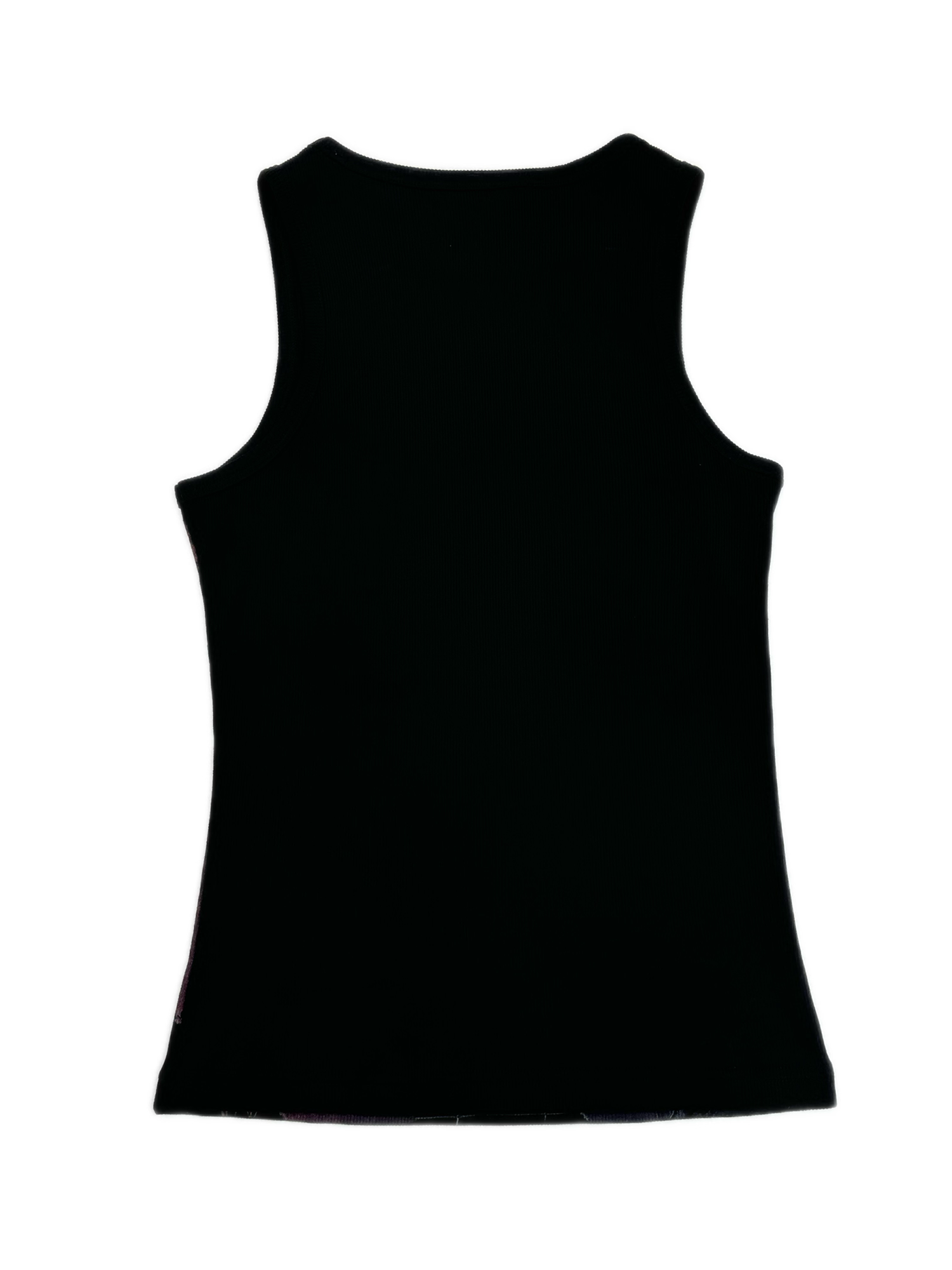 KADAKADA Distressed Graphic Ribbed Tank Top-Tank Top-S (Preorder)-Brown-Free Shipping Leatheretro