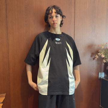 MIICHOUS Iceberg Contrast Panelled T-Shirt-T Shirt-S-Free Shipping Leatheretro