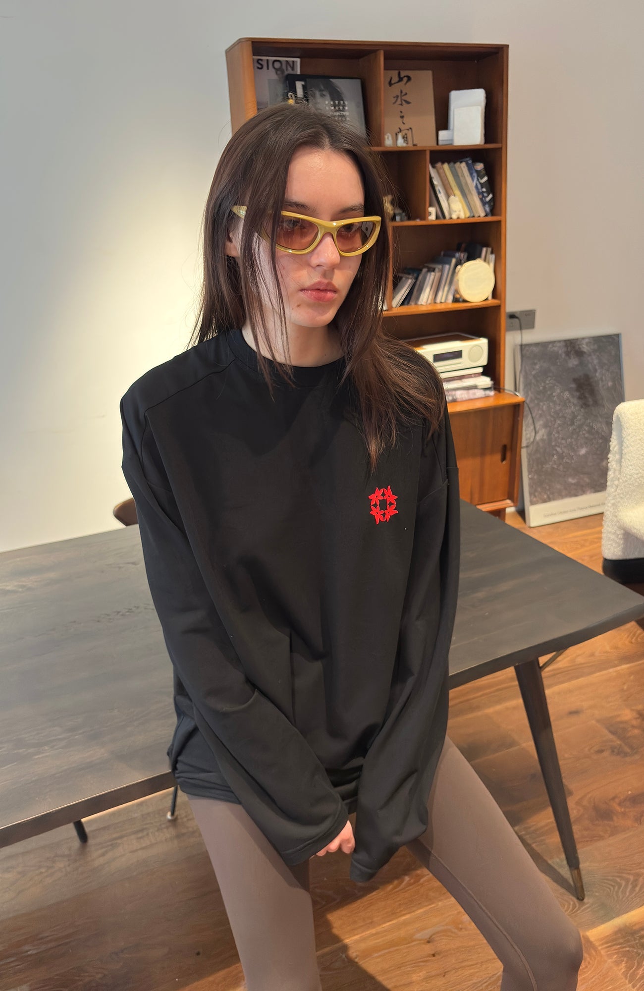 MIICHOUS Bullseye Graphic Quick-Dry Long-Sleeve Tee-L/S Tee-S-Free Shipping Leatheretro