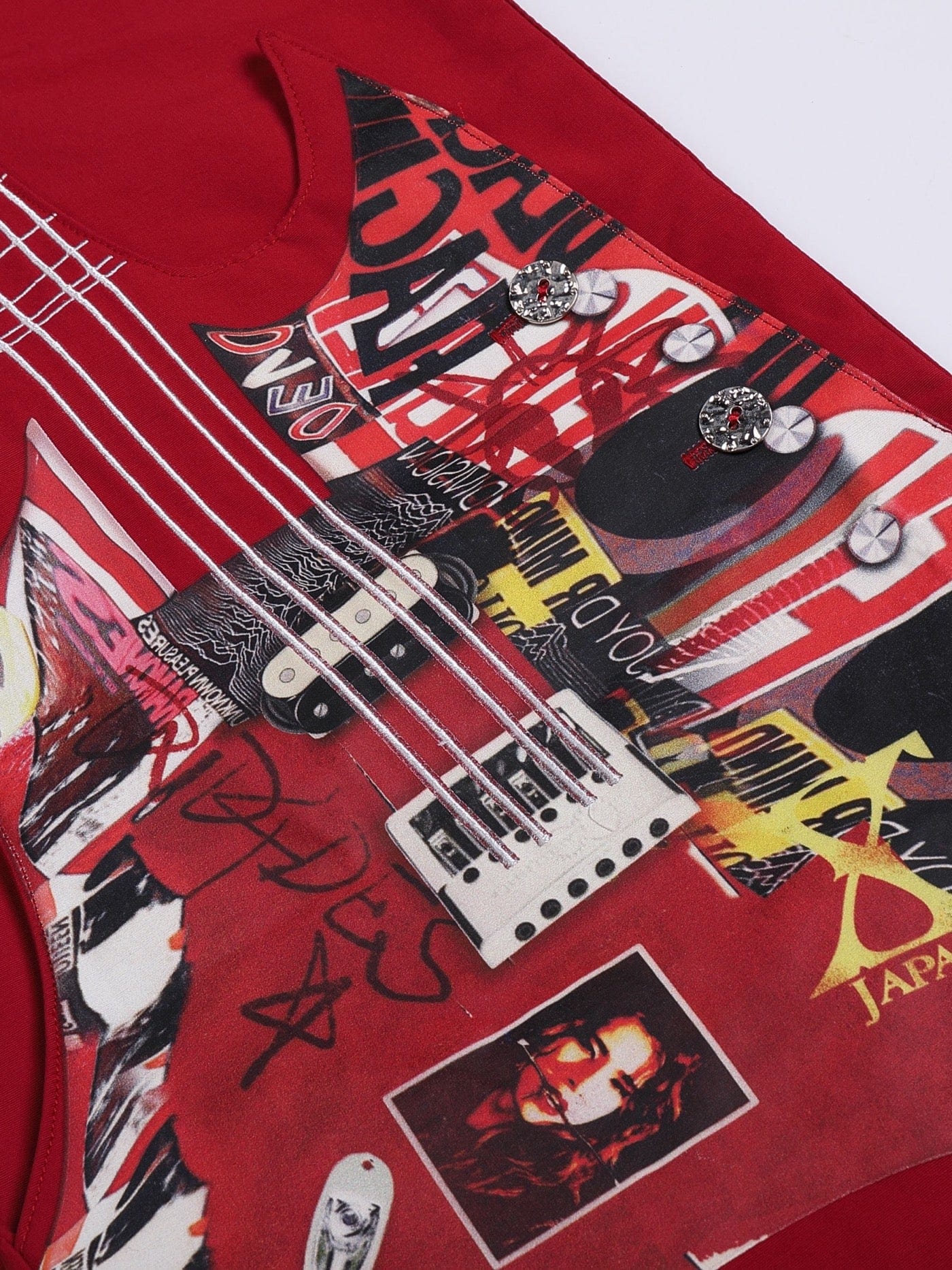 DND4DES The Bass Pants Red-Pants-XS-Free Shipping Leatheretro