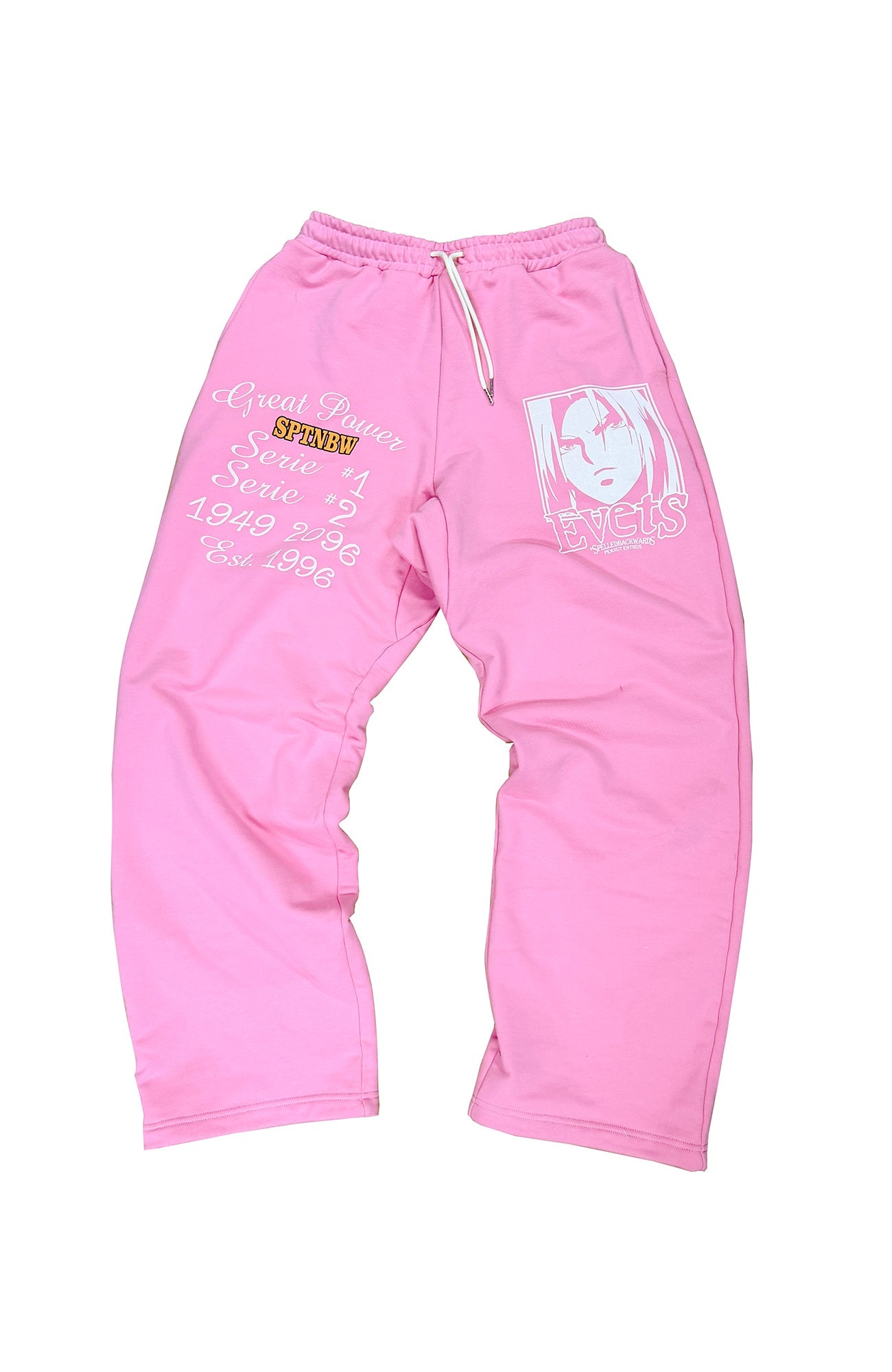 EVETS Anime Graphic Sweatpants-Pants-S-Free Shipping Leatheretro