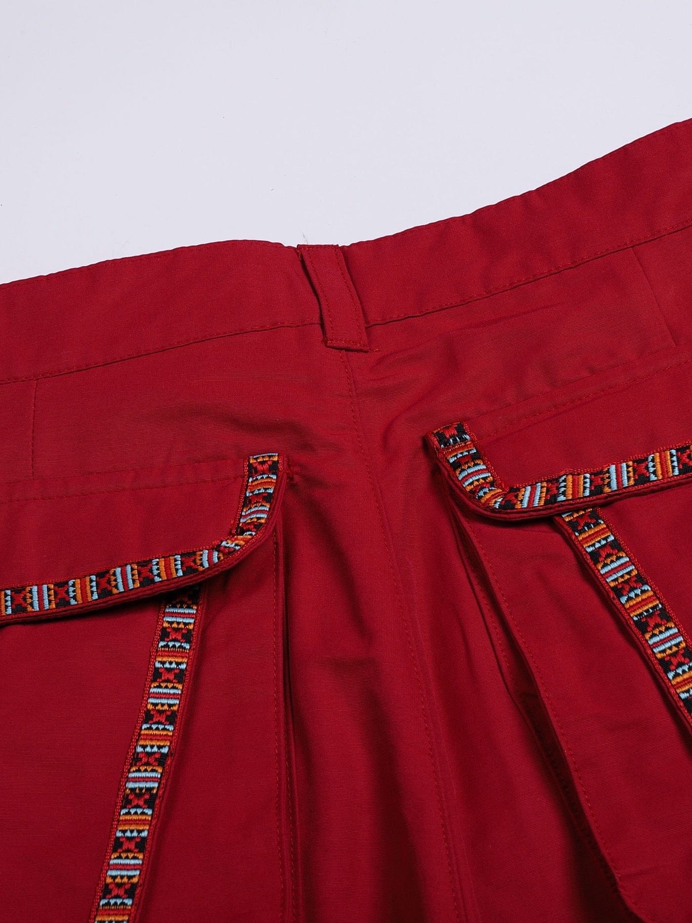 DND4DES The Bass Pants Red-Pants-XS-Free Shipping Leatheretro