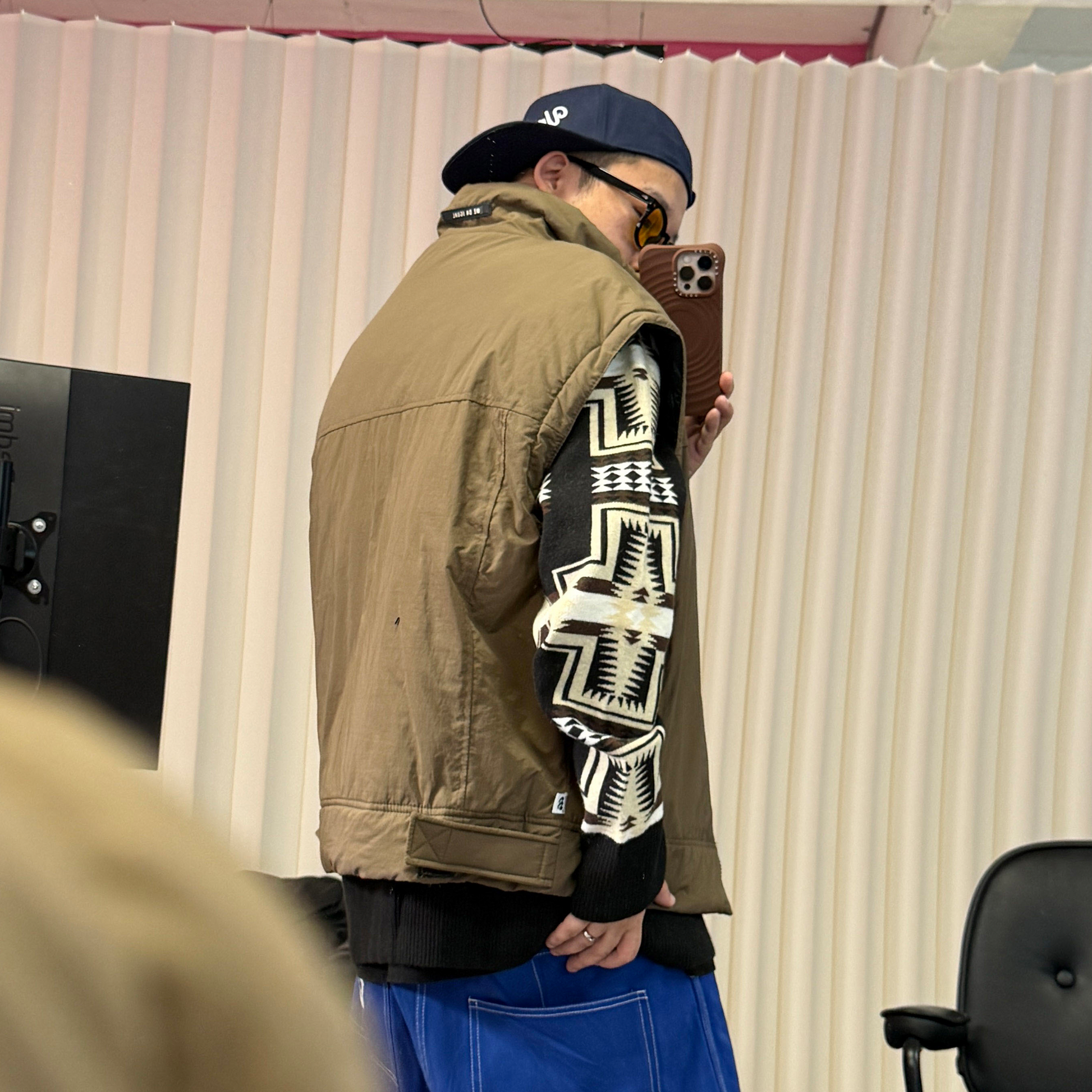 ME DA IGUAL Asym Placket Waterproof Vest-Vest-M-Coffee-Free Shipping Leatheretro