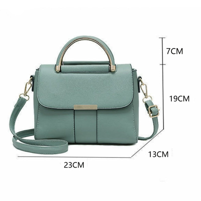 Korean Version Fashion Trendy Ladies Party Bag-Handbags-Black-Free Shipping Leatheretro