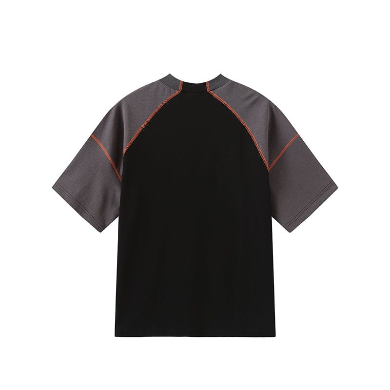 UMAMIISM Deconstructed Racing Raglan T-Shirt-T Shirt-XS-Free Shipping Leatheretro