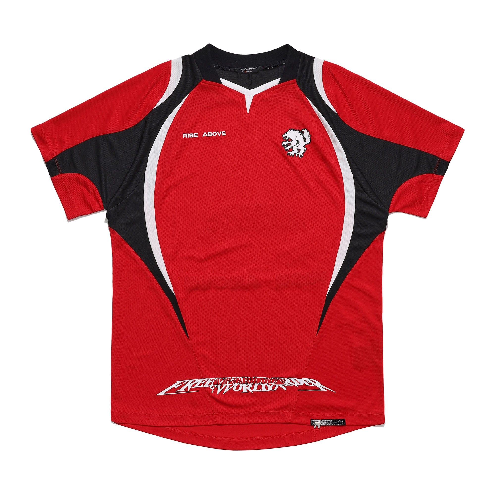 FVVO Retro Contrast Spliced Racing T-Shirt-T Shirt-S-Red-Free Shipping Leatheretro