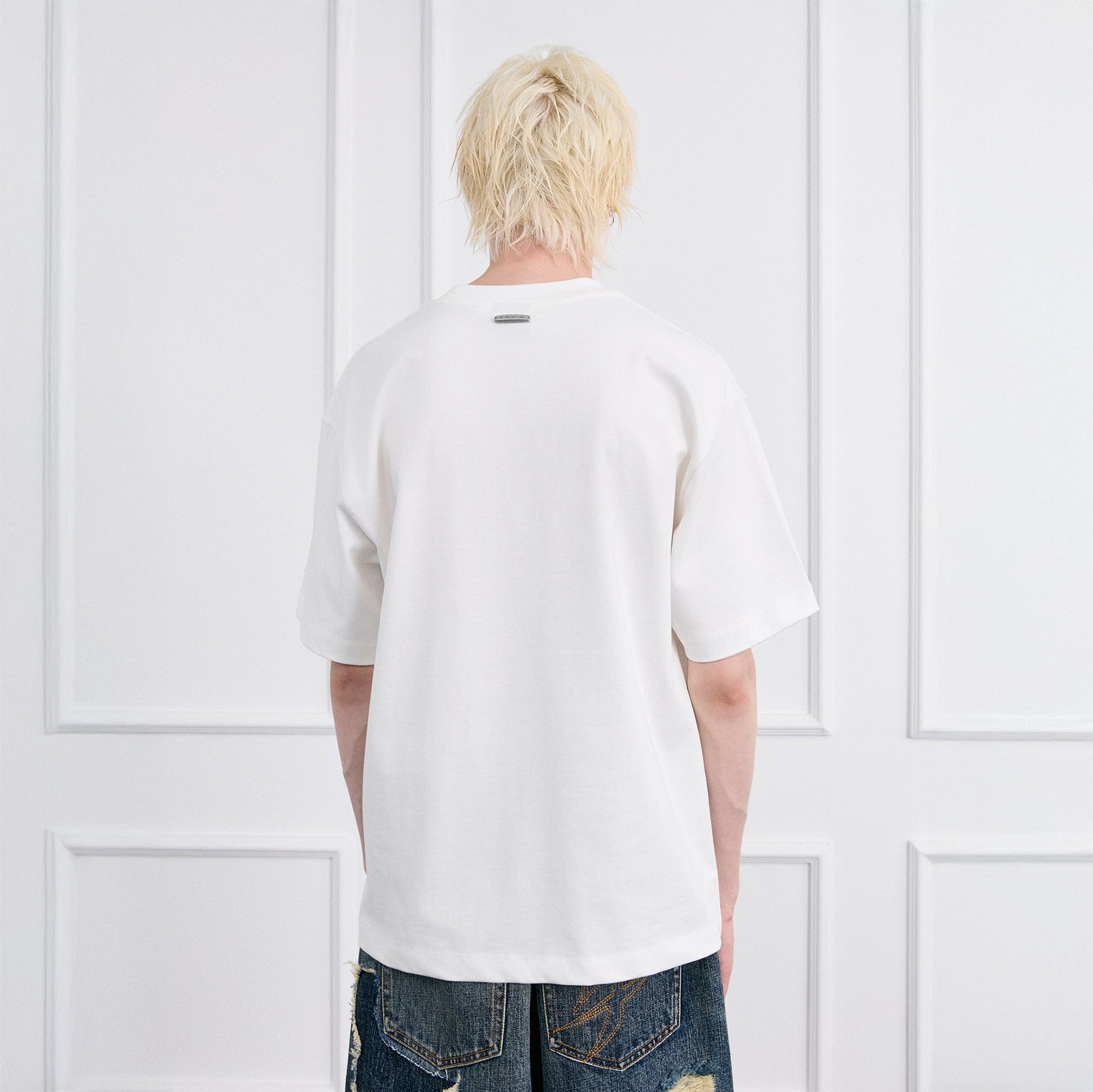 FACEONLAB Whimsical Cow and Horse T-Shirt-T Shirt-Black-S-Free Shipping Leatheretro