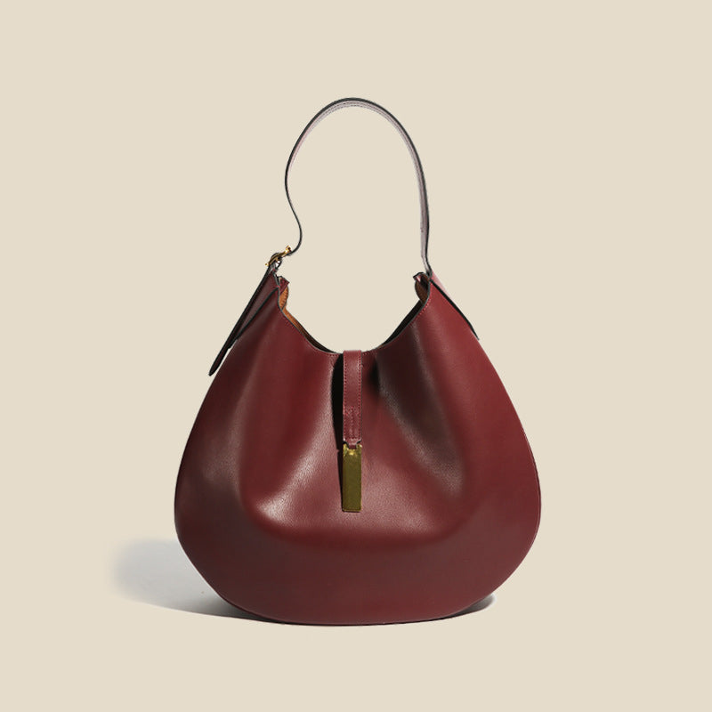 Vintage Fashion Women's Shoulder Bag | Large Hobo Tote Handbag-Tote Bag-Camel-Free Shipping Leatheretro