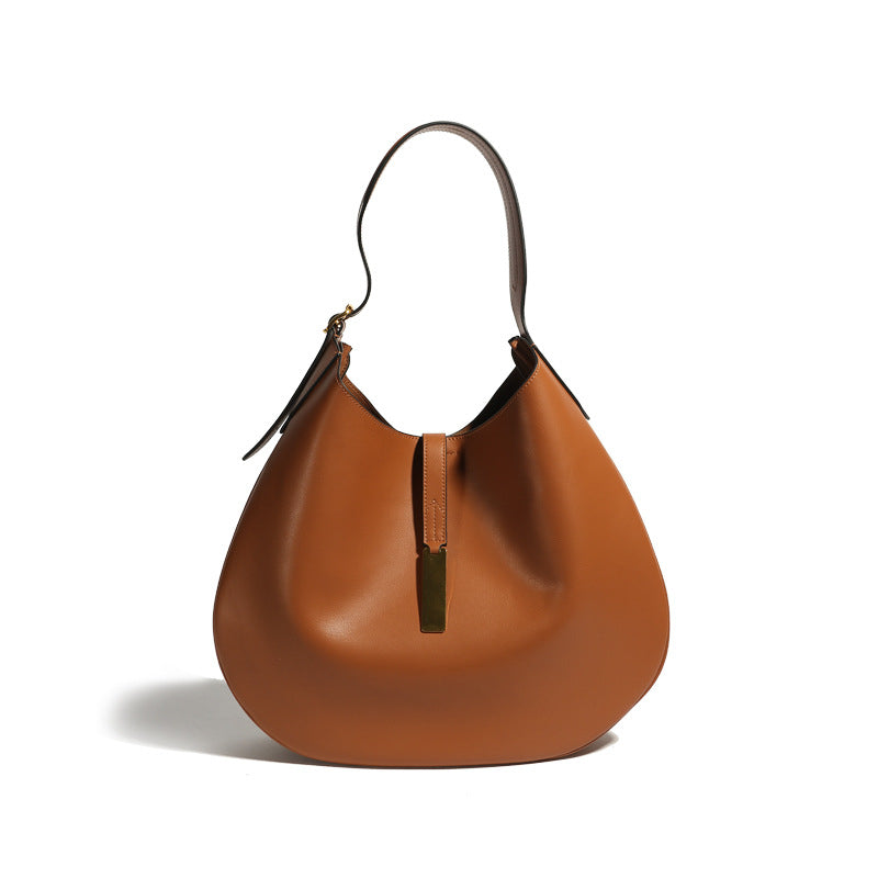 Vintage Fashion Women's Shoulder Bag | Large Hobo Tote Handbag-Tote Bag-Camel-Free Shipping Leatheretro