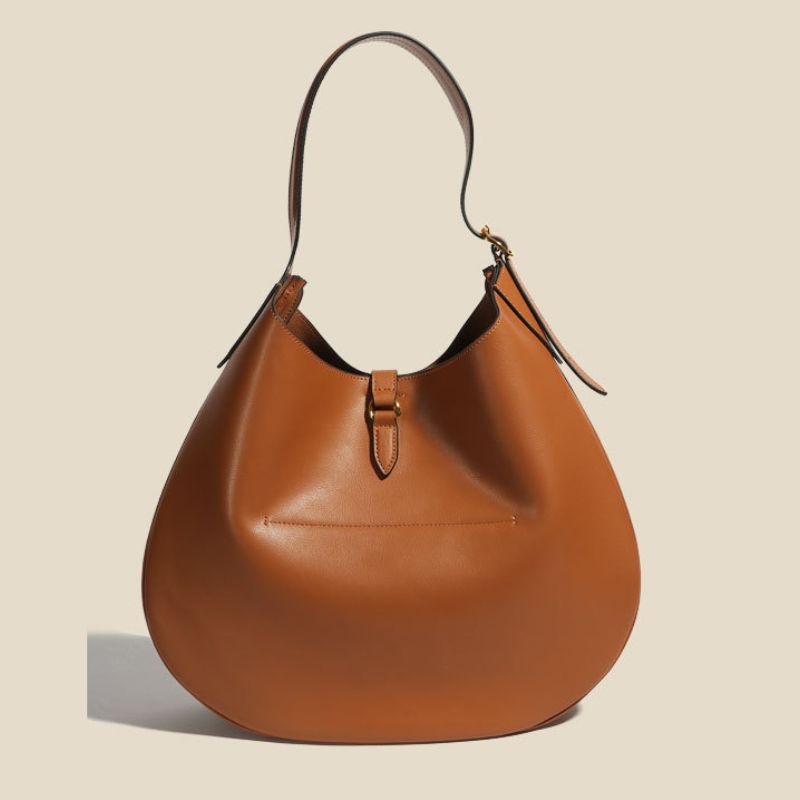 Vintage Fashion Women's Shoulder Bag | Large Hobo Tote Handbag-Tote Bag-Camel-Free Shipping Leatheretro