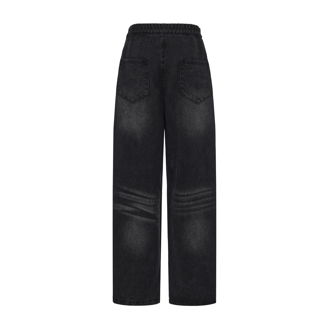 VANN VALRENCE Washed Rivet Tencel Straight-Leg Jeans-Jeans-S-Free Shipping Leatheretro