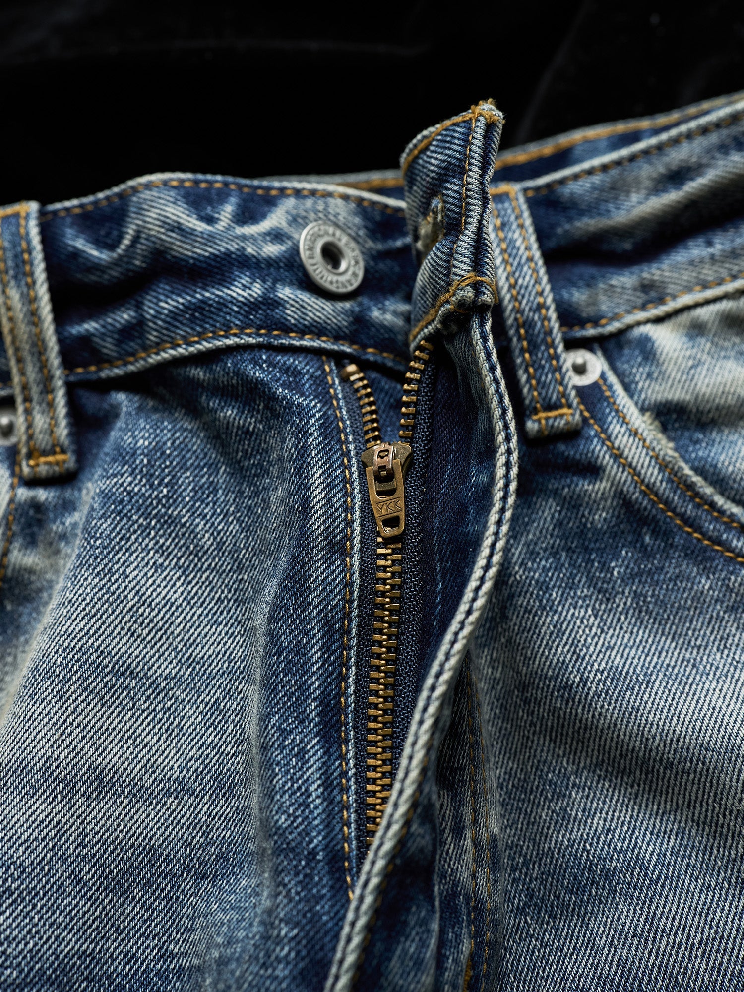 NEIGBORL Whiskering Washed Straight-Leg Jeans-Jeans-S-Free Shipping Leatheretro