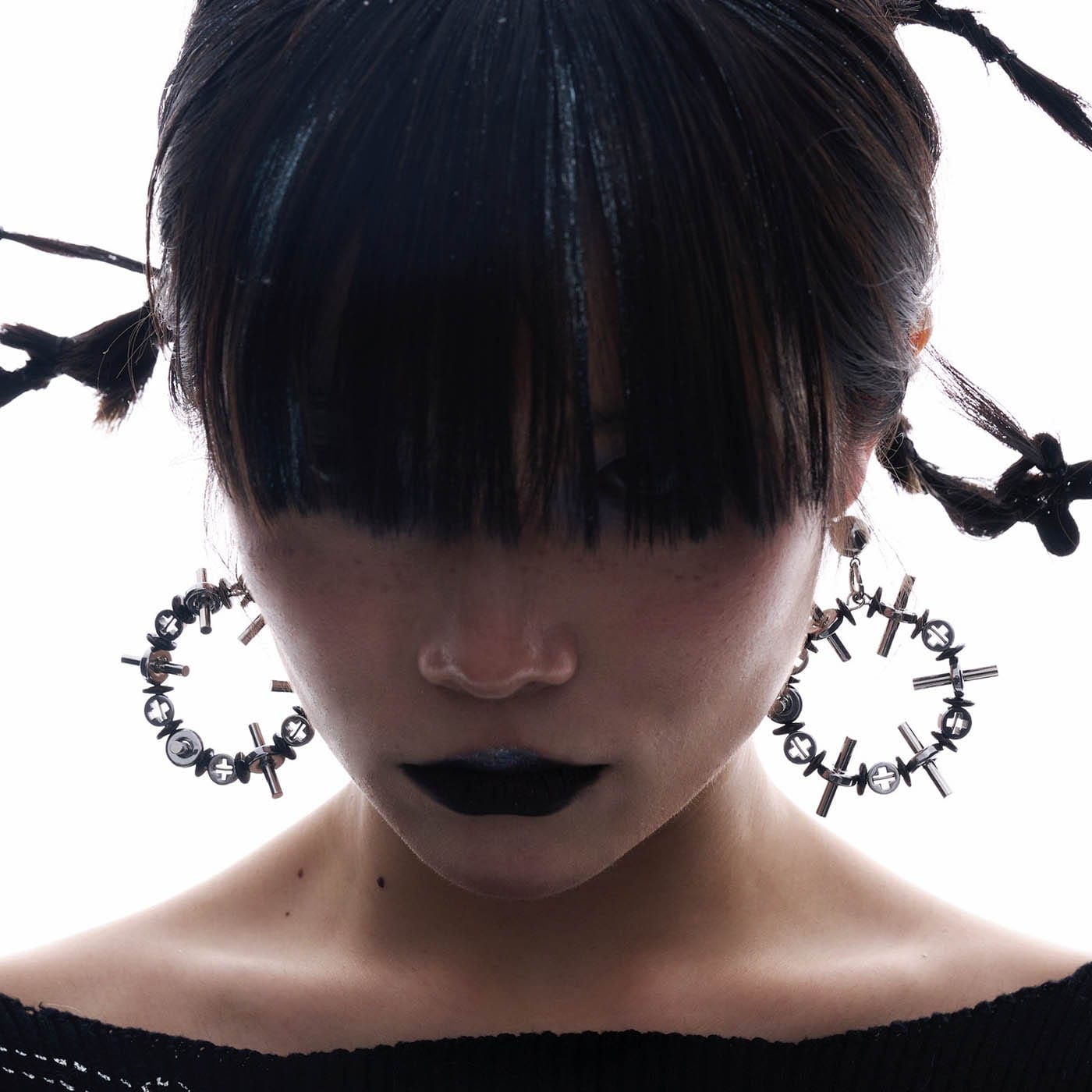 ILLUSORY The Infiltrator Circular Earings / Ear Clips-Earring-Earrings-Free Shipping Leatheretro