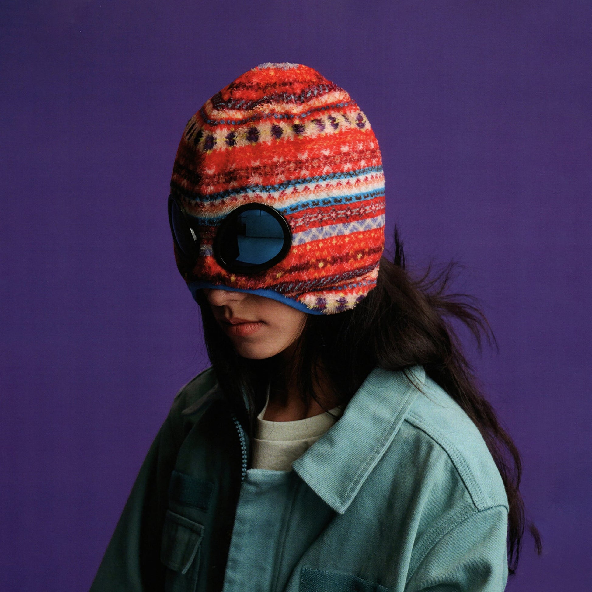 URBAN FOREST Detachable Goggle Earflap Fleece Beanie-Hat, Cap, Beanie-M-Free Shipping Leatheretro