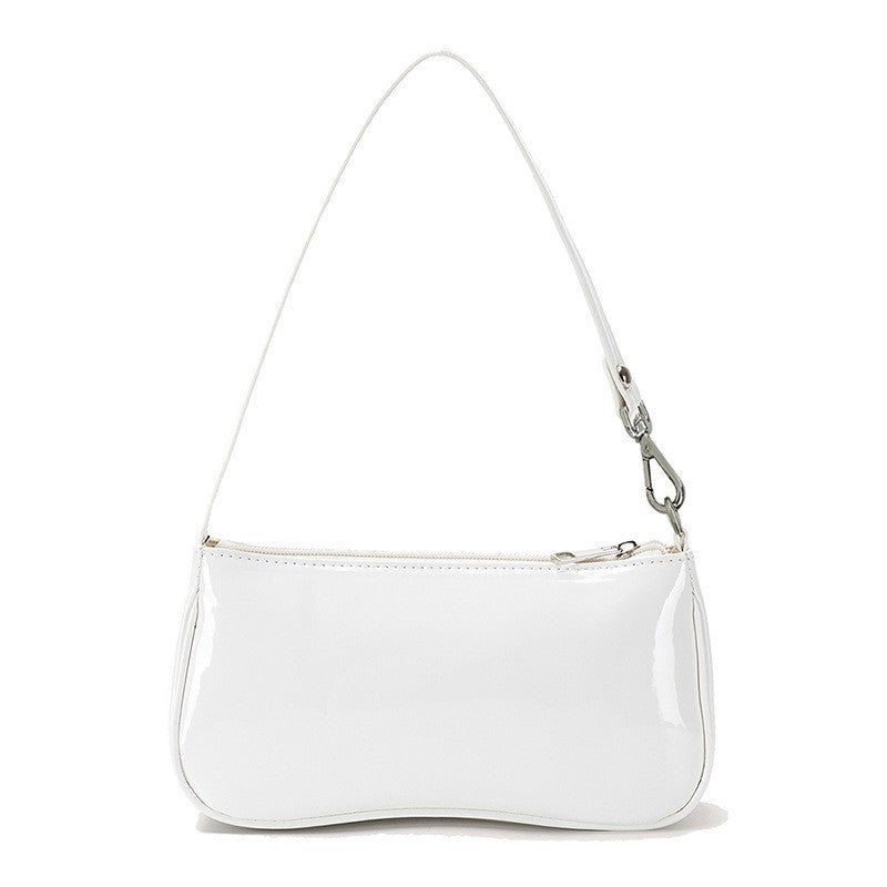 Women's Small Shoulder Bag-White-Free Shipping Leatheretro