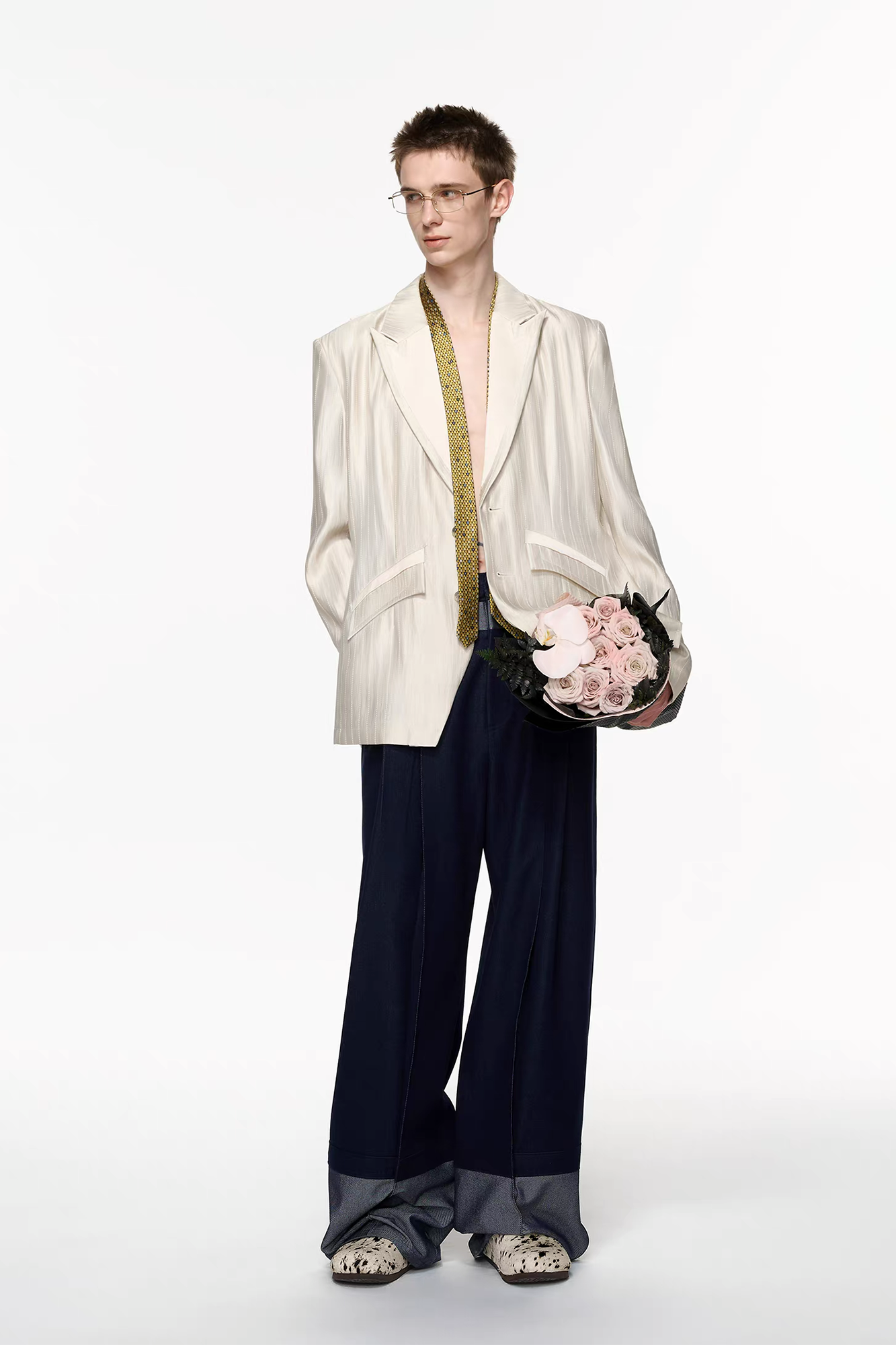 TIWILLTANG Classic Notch Lapel Blazer-Jacket-S-Free Shipping Leatheretro