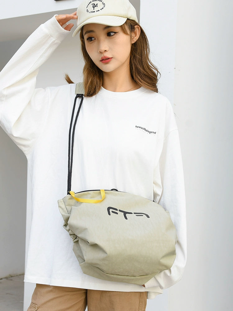 BOOM AB Side The Versatile Voyager: Reversible Tote & Crossbody Bag-Yellow Gray-Large-Free Shipping Leatheretro