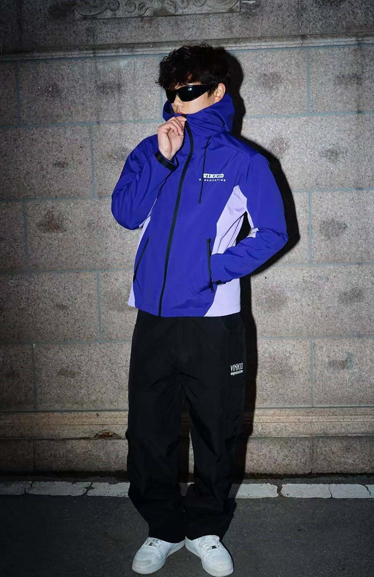 VINKID Techwear Hooded Jacket-Jacket-S-Free Shipping Leatheretro