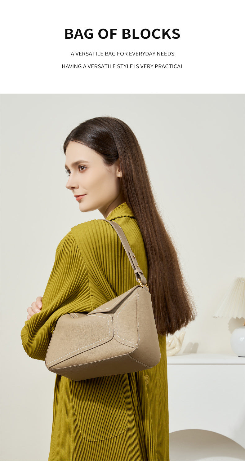 Luxury Leather Tote Bag for Women-Handbags-Brown-Free Shipping Leatheretro