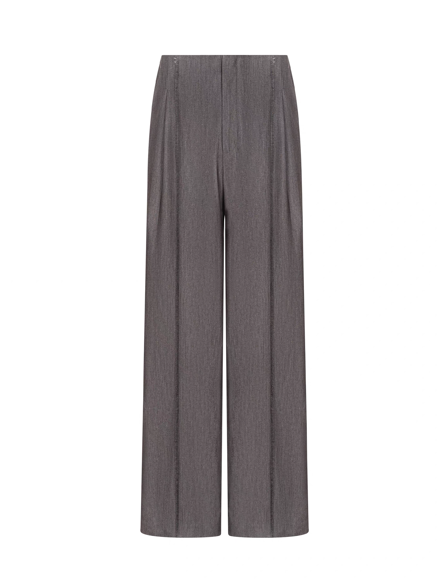 TIWILLTANG Classic Raw Edge Straight-Leg Trousers-Pants-S / 28-31”-Dark Gray-Free Shipping Leatheretro