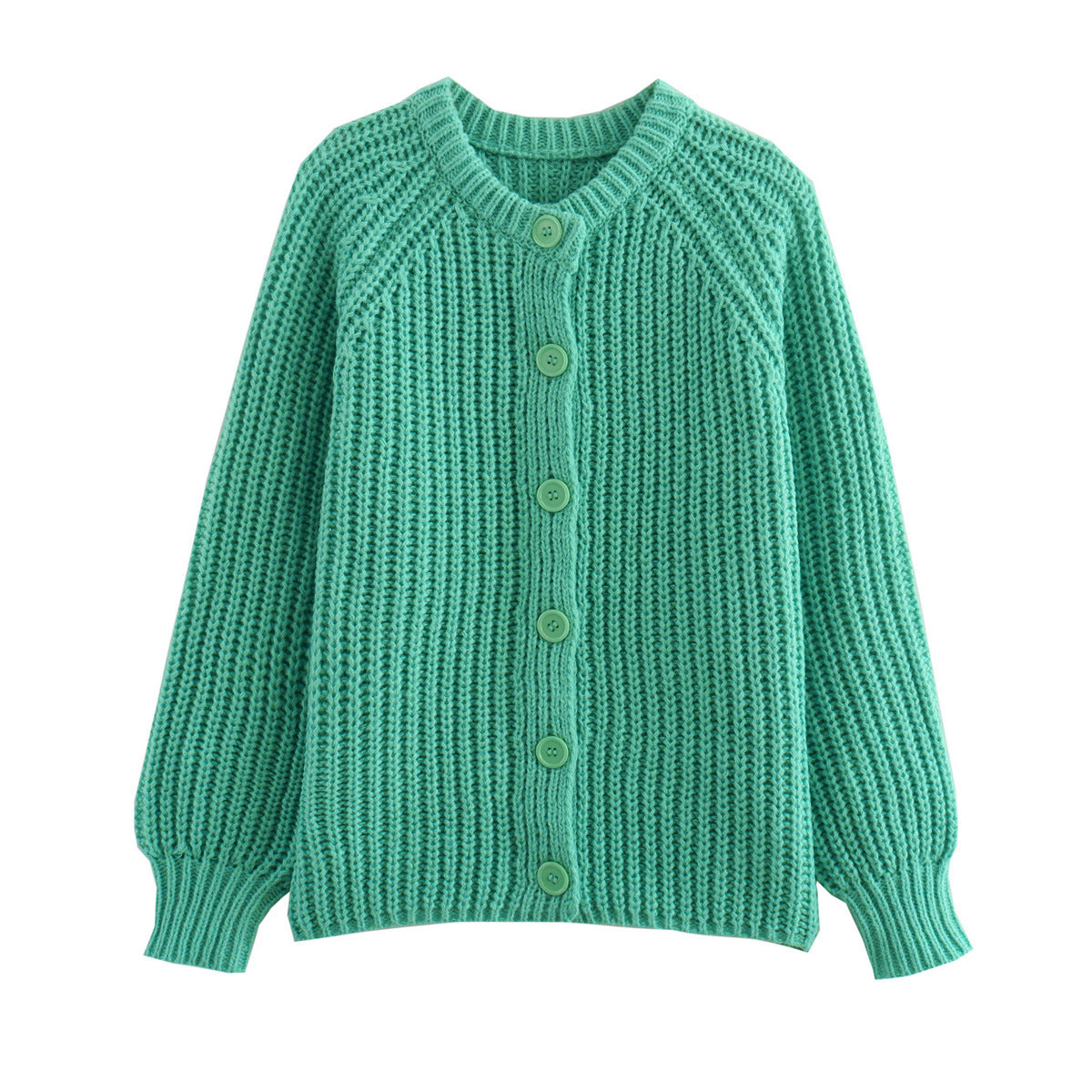 Casual Long Sleeves Knitted Cardigan Sweaters-Sweater&Hoodies-B-S-Free Shipping Leatheretro